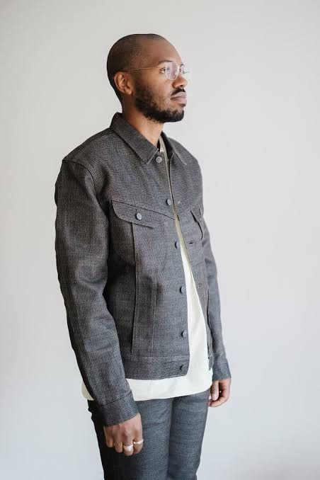 image of Kapital Century Denim Westerner Jacket in Blue, Men's (Size Medium)