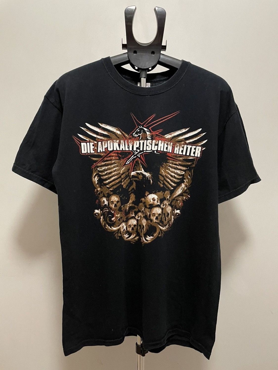 Band Tees × Vintage Die Apokalyptischen Reiter Vintage Heavy Metal Tee Large Size US L / EU 52-54 / 3 - 1 Thumbnail