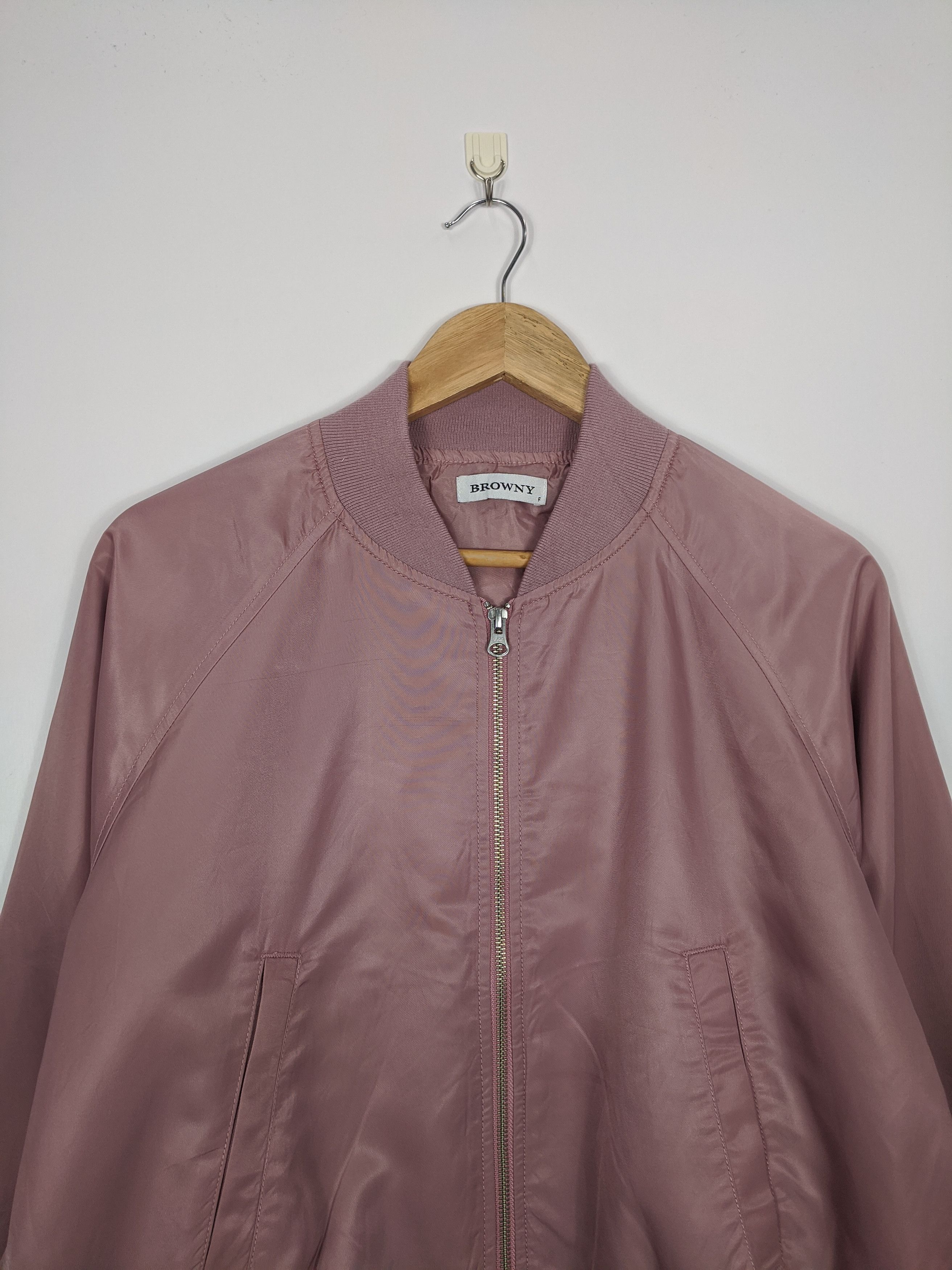 Japanese Brand Japanese Brand Browny Bomber Jacket J0386 Size US M / EU 48-50 / 2 - 2 Thumbnail