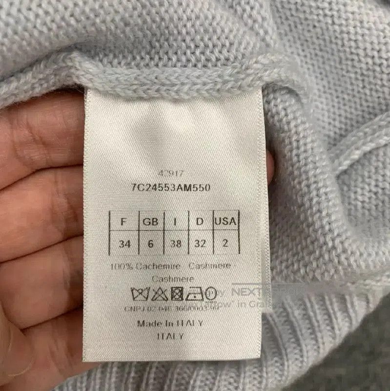 Dior Dior Blue Cotton Women's T. Size S / US 4 / IT 40 - 5 Thumbnail