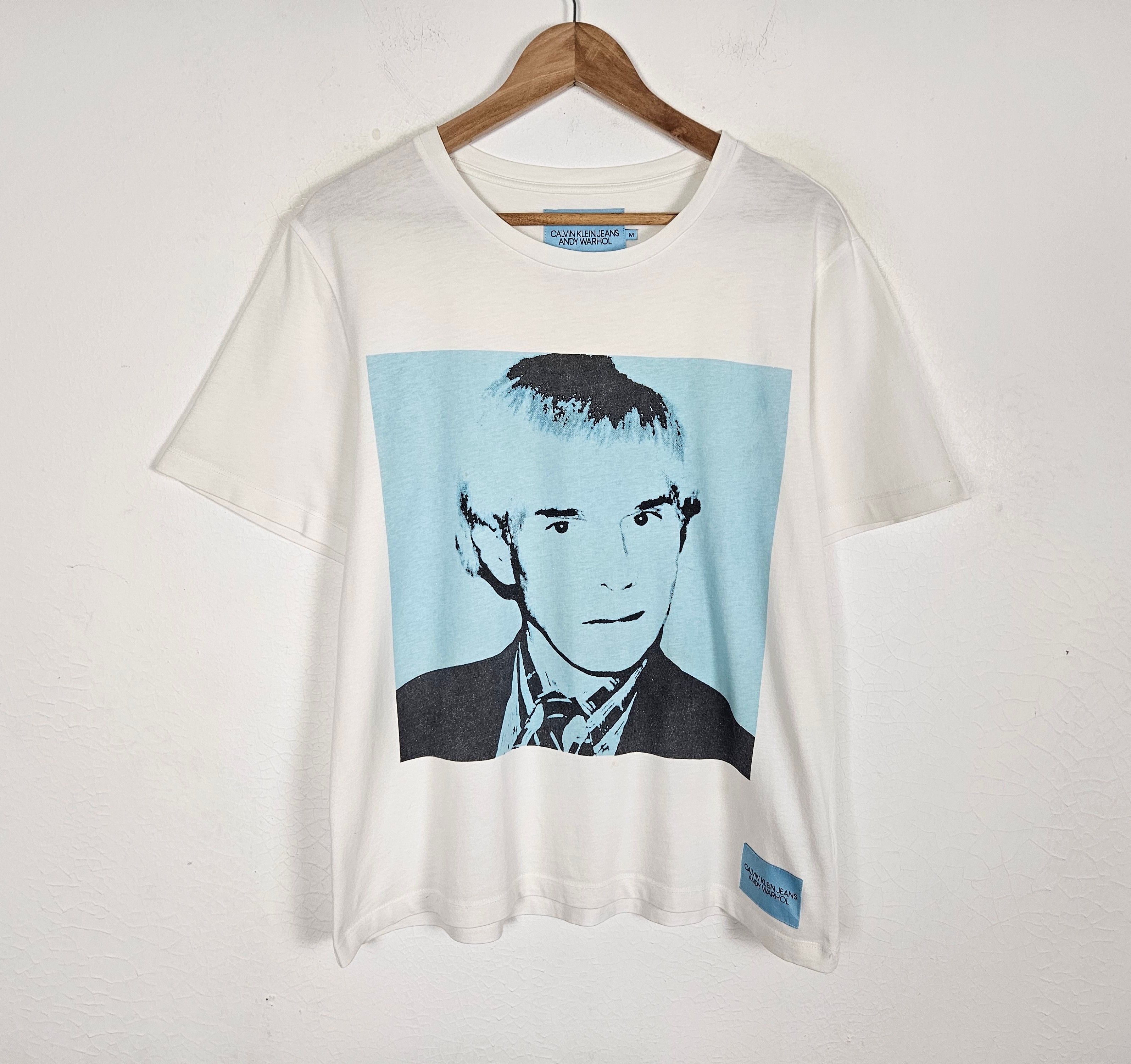 Andy Warhol Vintage Calvin Klein x Andy Warhol potrait Tees Size US M / EU 48-50 / 2 - 2 Thumbnail