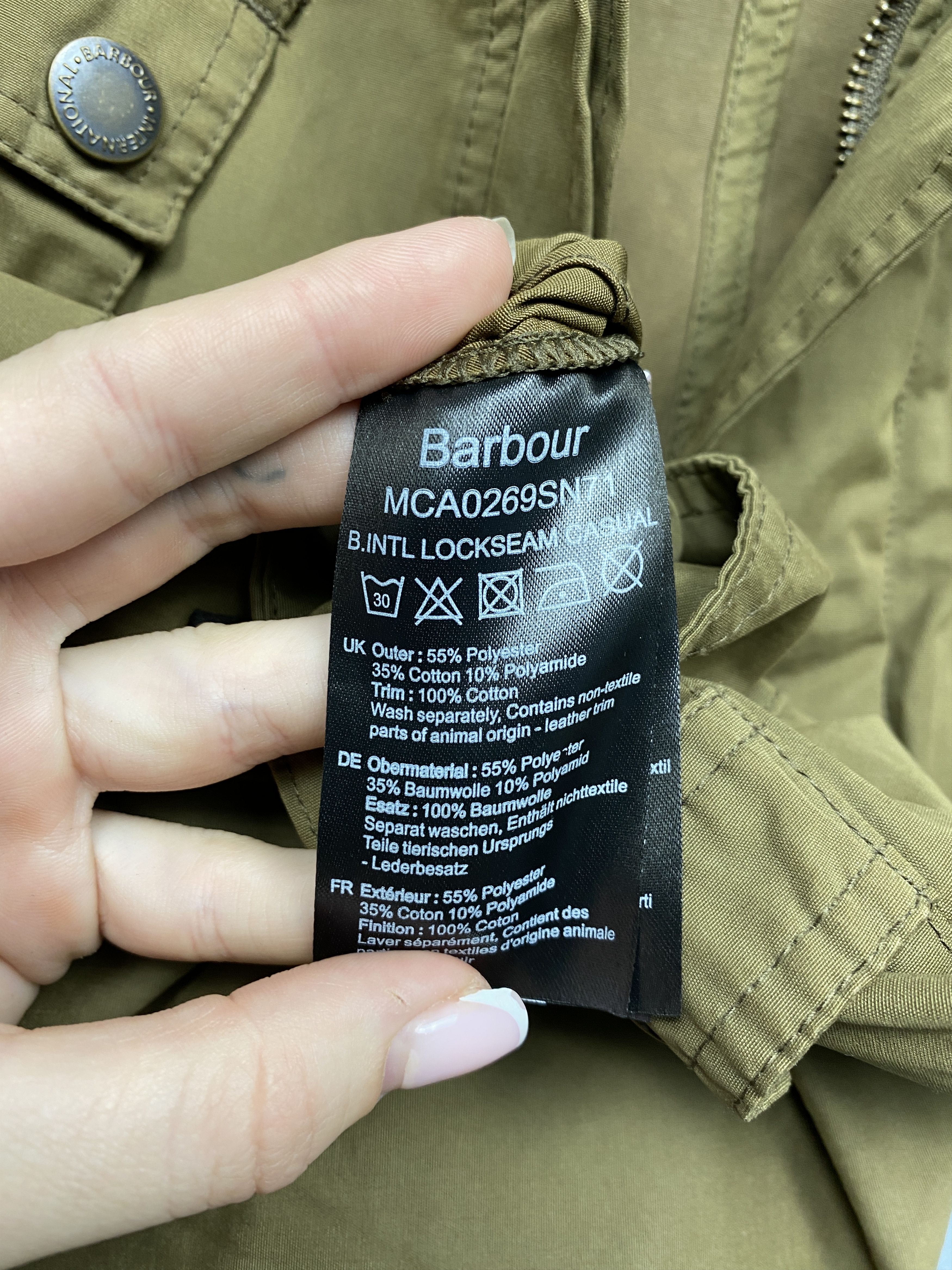 Barbour Barbour International Lockseam Vintage Mens Jacket Size US S / EU 44-46 / 1 - 9 Thumbnail