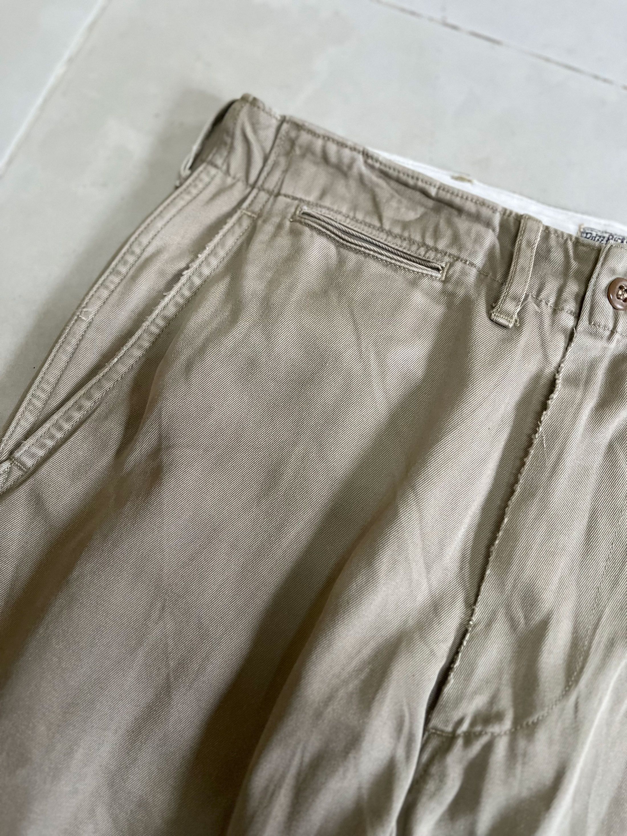 Buzz Rickson's × Japanese Brand × Toyo Enterprises Buzz Rickson Military Chinos Slim Straight Fit Size US 29 - 4 Thumbnail