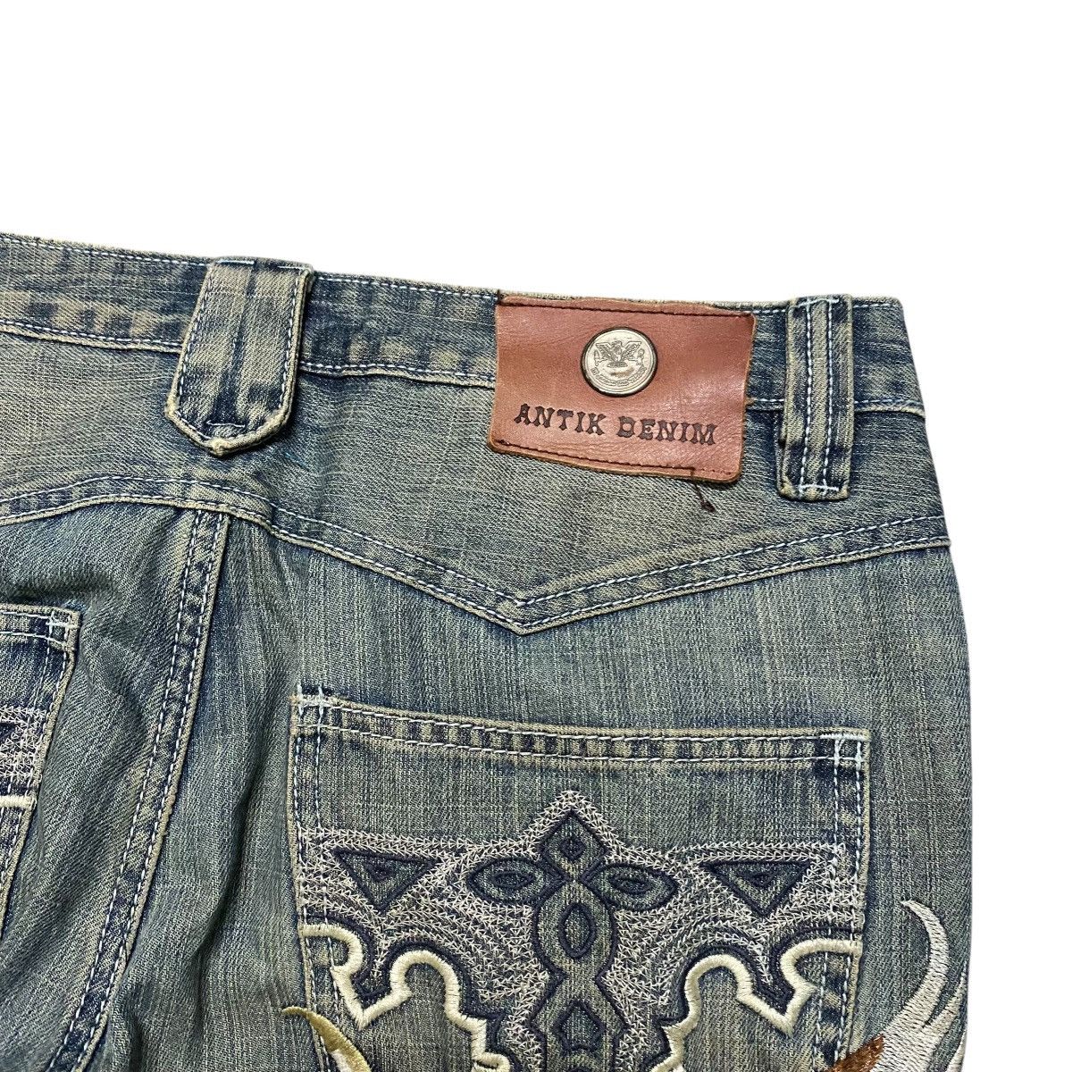 Antik Denim Vintage Antik Denim Embroidery Jeans Distressed Size US 34 / EU 50 - 14 Thumbnail
