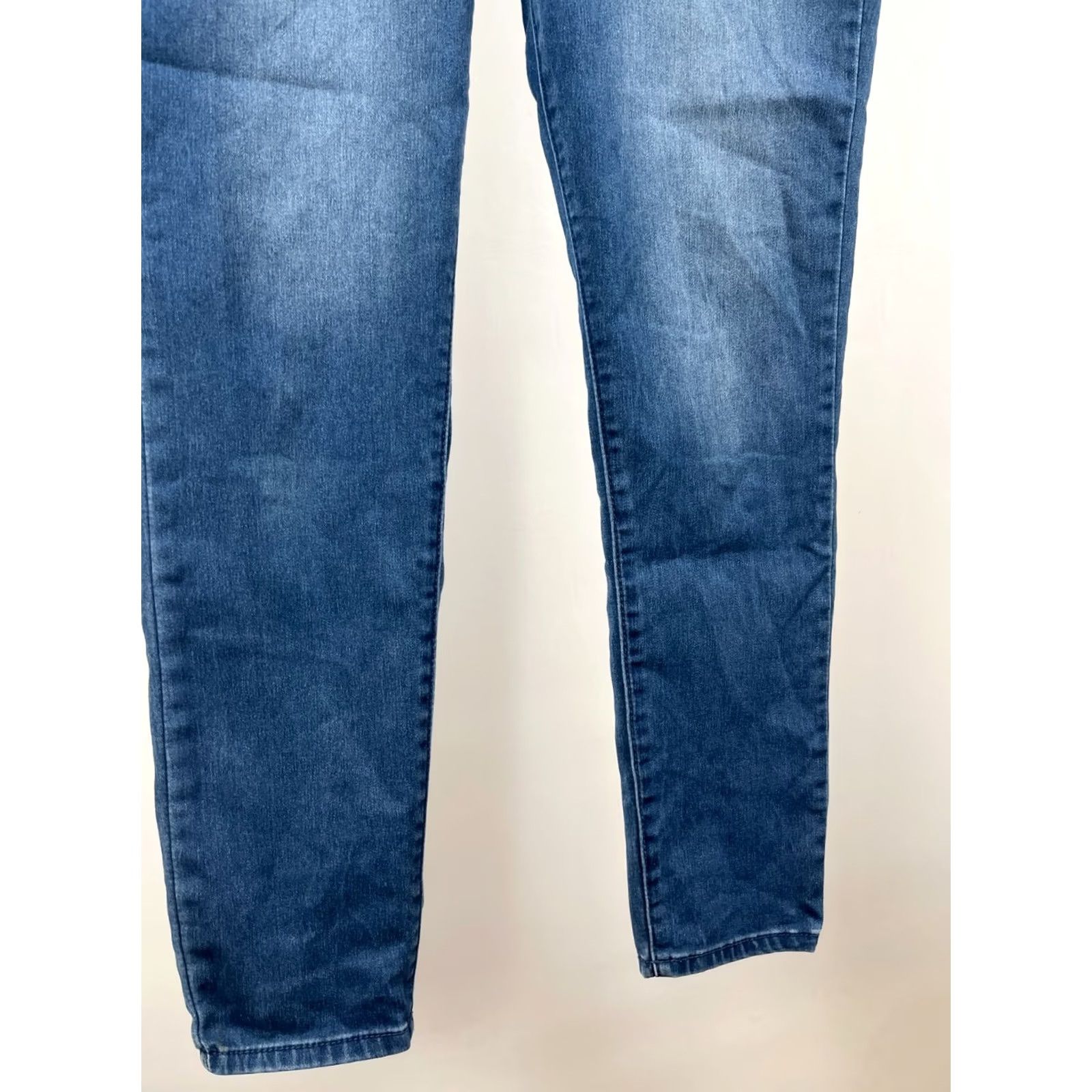 Vintage Seven7 Jeans Womens 8 Booty Shaper High Rise Skinny Medium Wash Stretch Denim Jeans - Blue Size 30" / US 8 / IT 44 - 3 Thumbnail