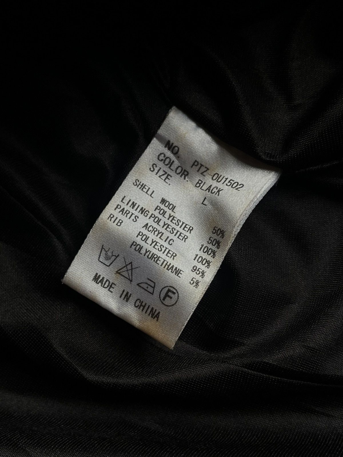 14th Addiction 2000s JAPANESE ASYMMETRICAL WOOL ZIP JACKET BIKERS VKEI PUNK Size US L / EU 52-54 / 3 - 13 Thumbnail