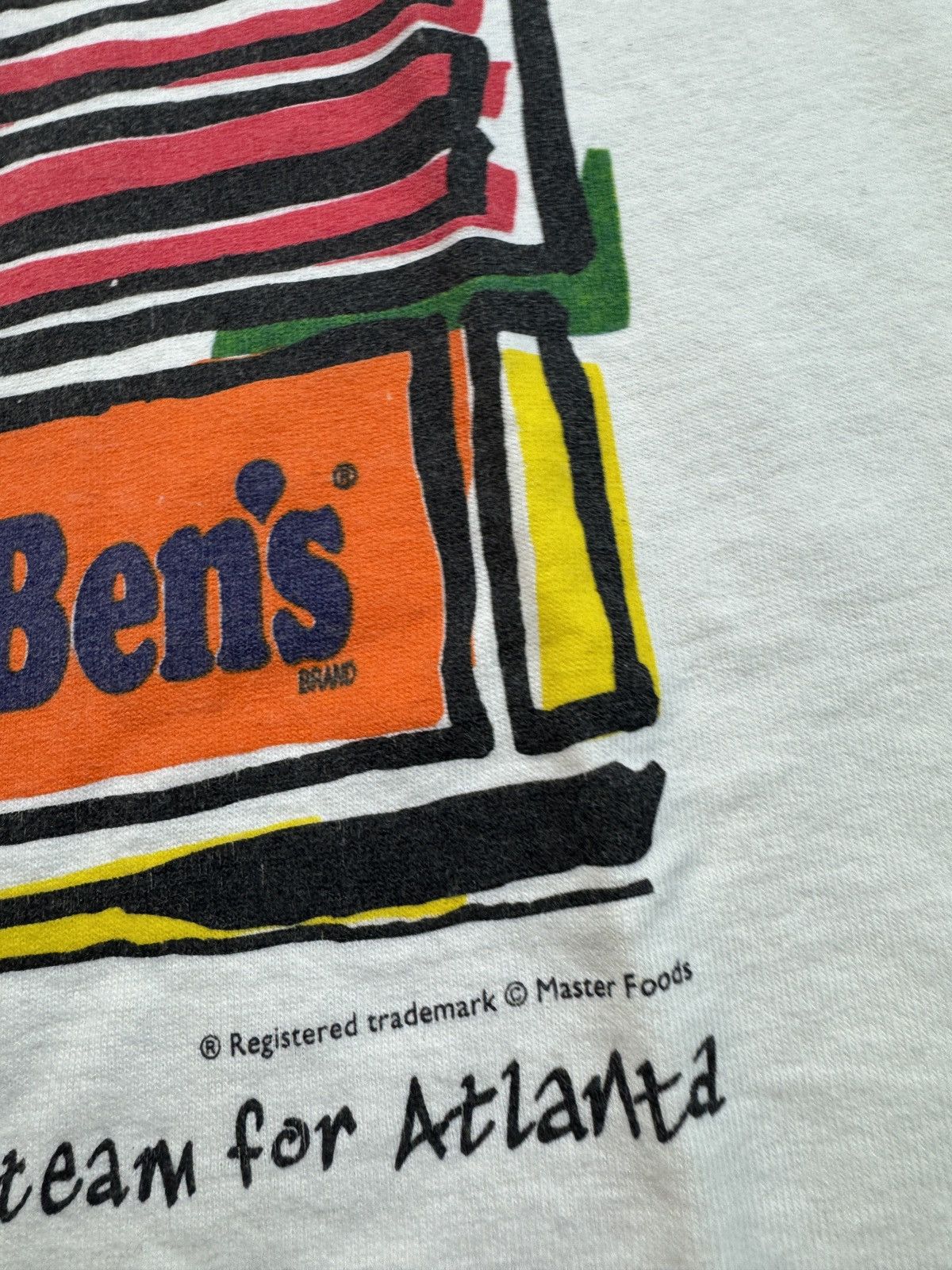USA Olympics RARE Vintage 1996 Atlanta Olympics x Uncle Ben’s Promo Tee Size US XL / EU 56 / 4 - 3 Thumbnail