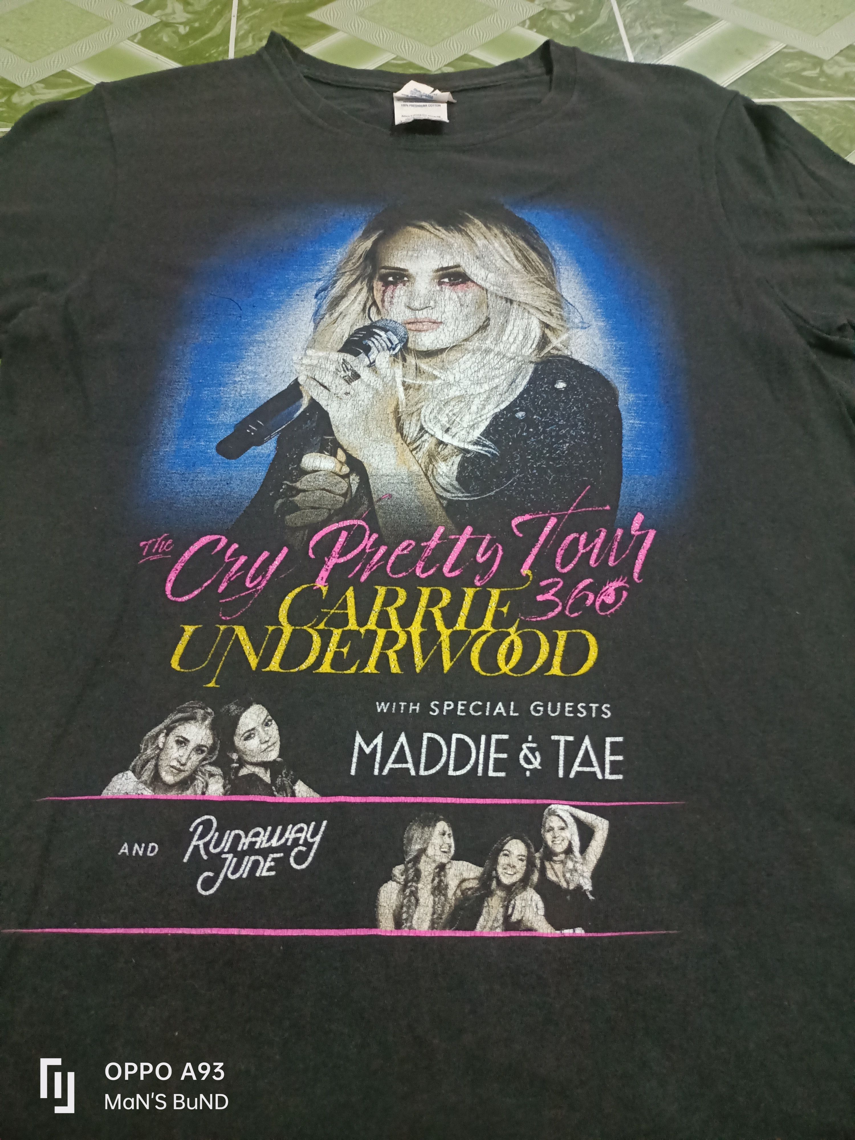 Band Tees × Vintage Band tees CARRIE UNDERWOOD US Tour 2019 Size S / US 4 / IT 40 - 5 Thumbnail