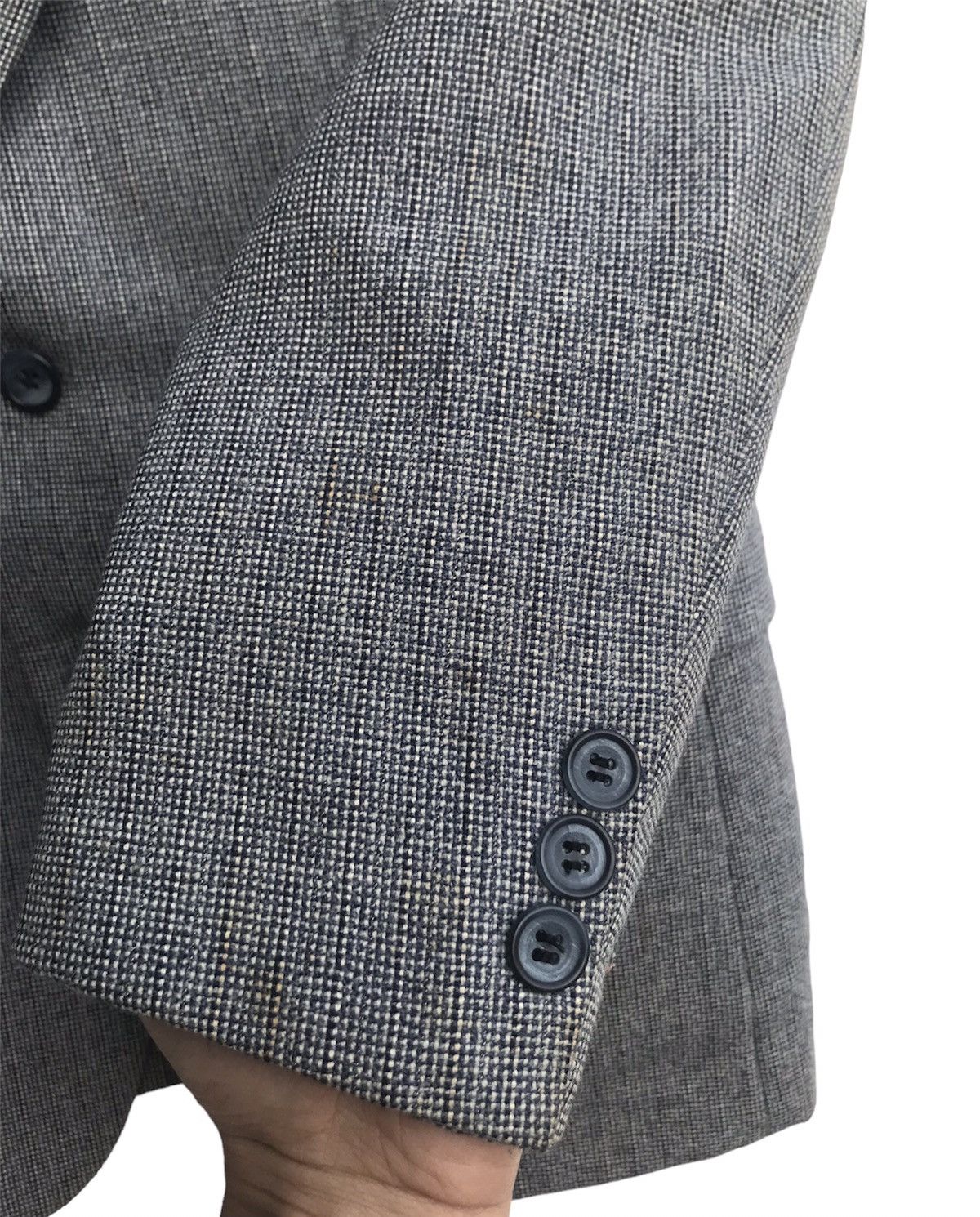 Burberry Vintage Burberrys Houndstooth Wool Blazer Size US S / EU 44-46 / 1 - 10 Thumbnail