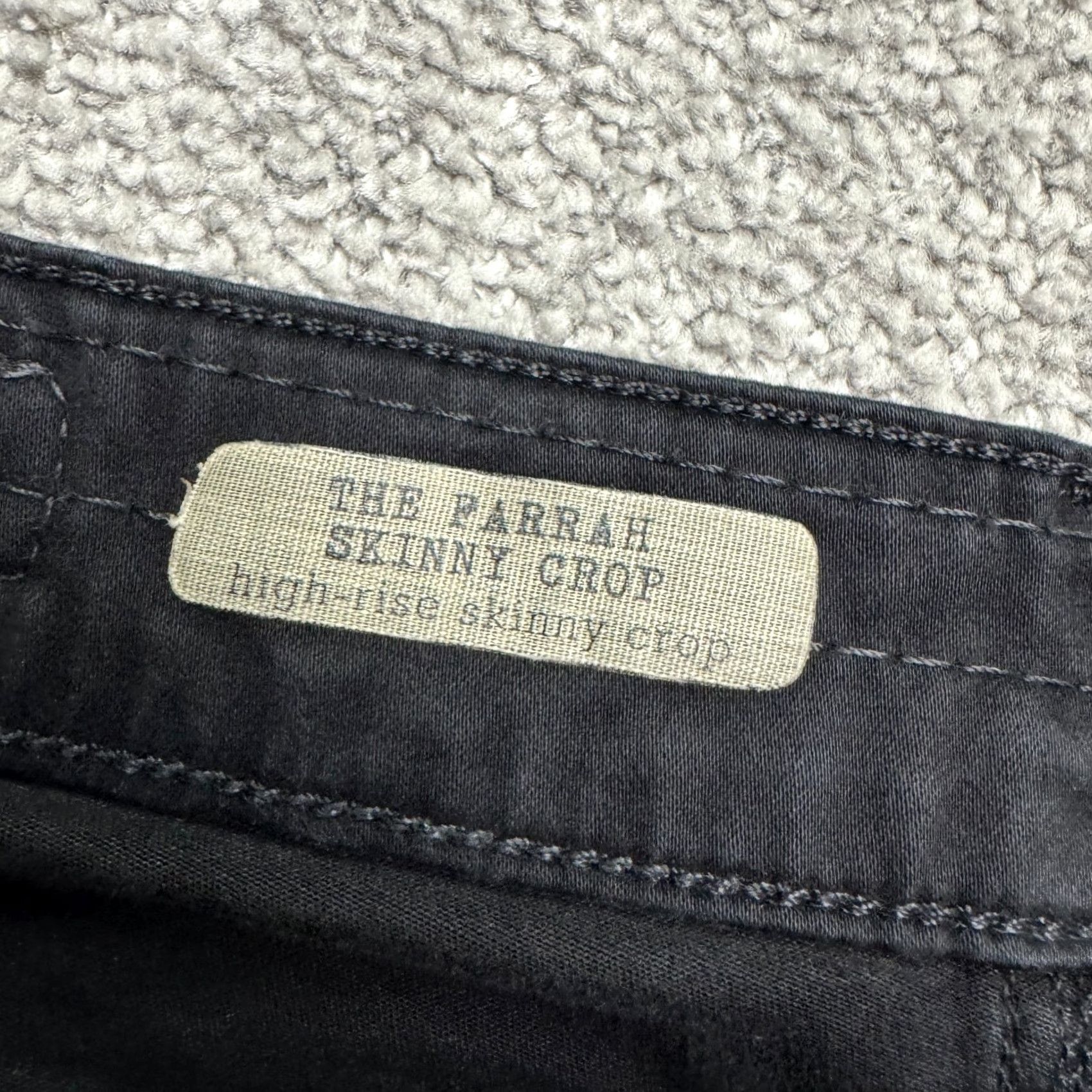 Vintage AG Adriano Goldschmied Farrah Jeans Womens 5-Pocket Denim Slim Stretch Blue 30 Regular Inseam 25 Size 30" / US 8 / IT 44 - 6 Thumbnail