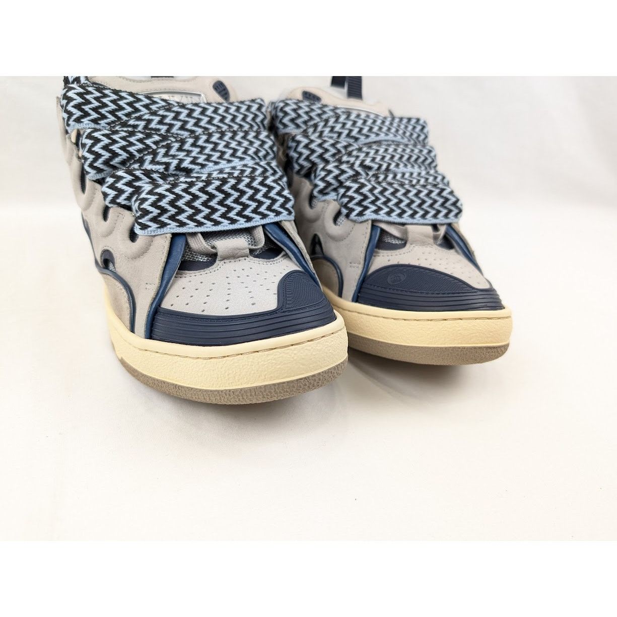Lanvin o1rshd1 Curb Sneakers in Vanille Size US 9 / EU 42 - 16 Thumbnail