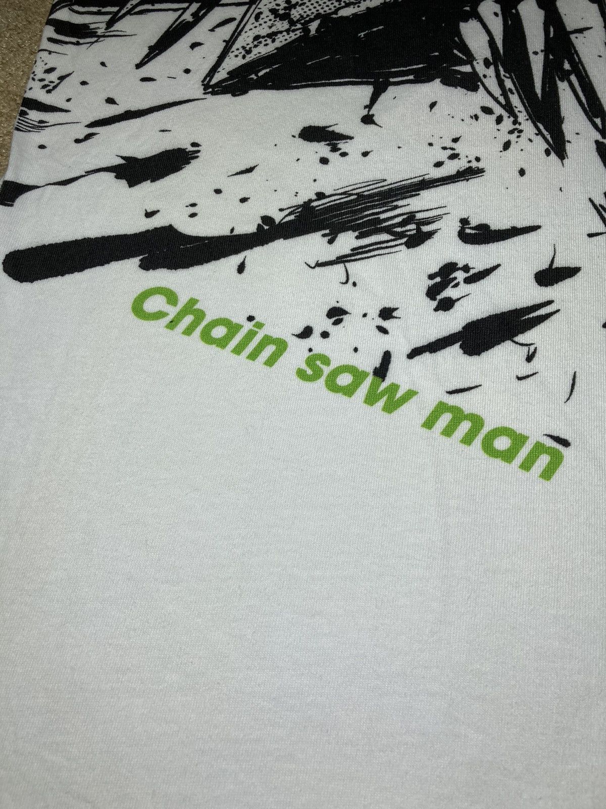 Anime 2020 Chainsaw Man Manga Tee Denji Anime Shonen Jump JJK 90s Size US XL / EU 56 / 4 - 3 Thumbnail