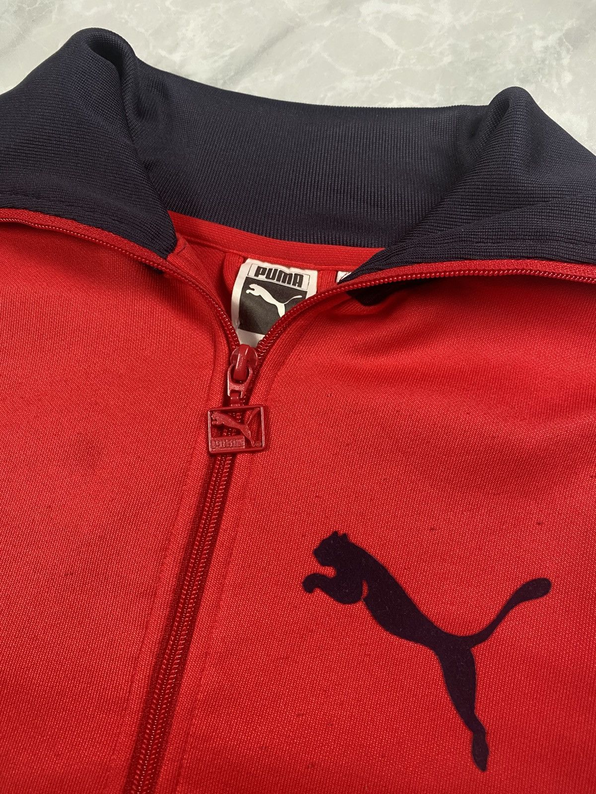 Puma Vintage 00s Puma Tracktop Jacket Size M / US 6-8 / IT 42-44 - 3 Thumbnail
