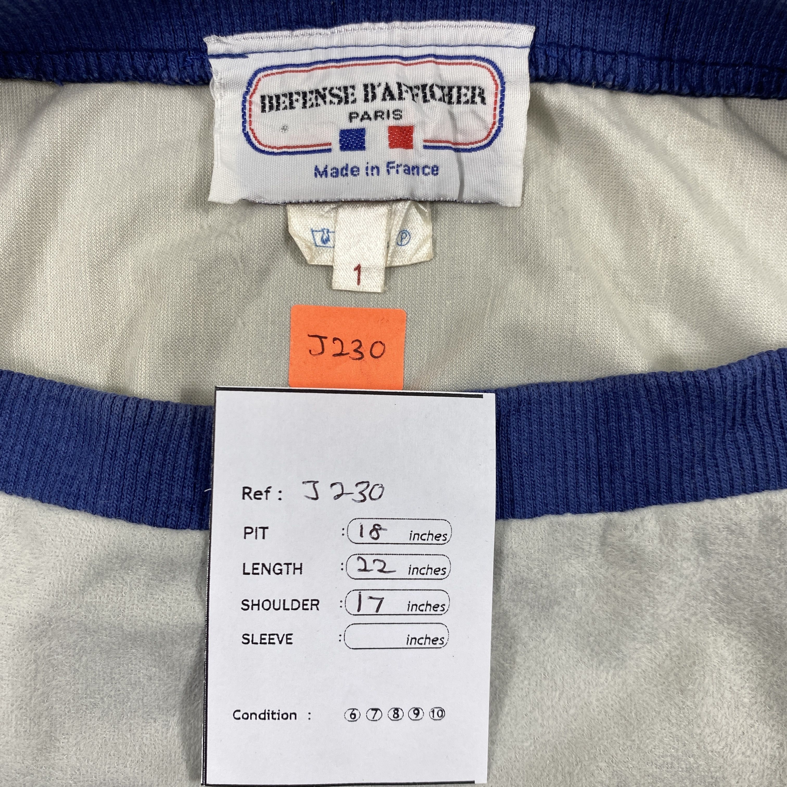 Vintage Vintage Defense D'afficher Sleeveless Sweatshirt - J230 Size US XS / EU 42 / 0 - 3 Thumbnail
