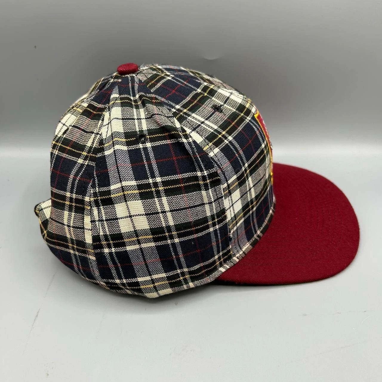 American Needle Vintage Washington Redskins Commanders Hat Plaid Snap Back Size ONE SIZE - 5 Thumbnail