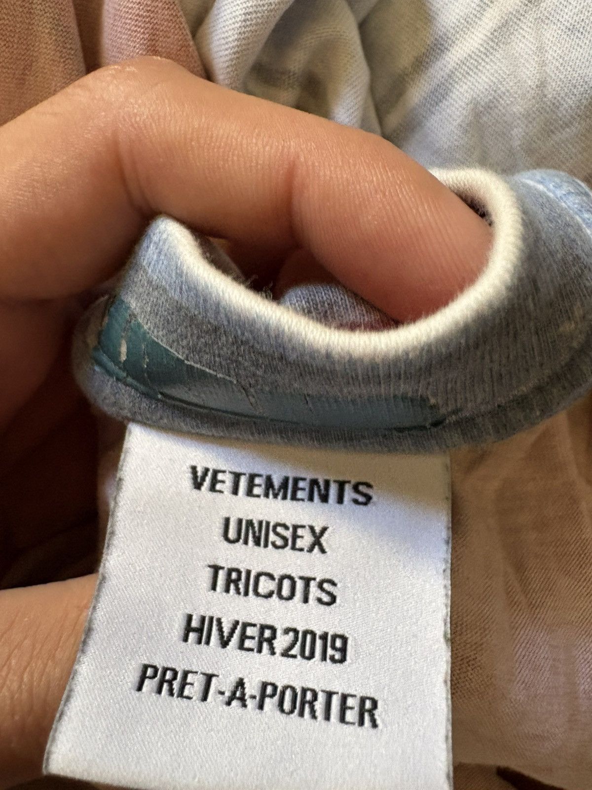 Vetements Vetements FW18 Trompe L’oeil ‘Virgin’ Shirt Size US M / EU 48-50 / 2 - 3 Thumbnail
