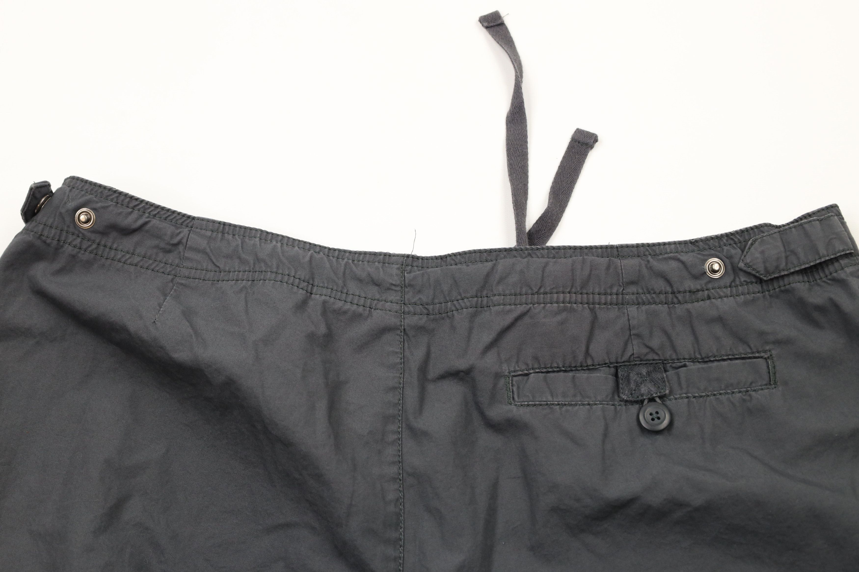 Nike × Vintage Vintage Nike Scott Mini Swoosh Cargo Shorts Gray Cotton Size US 38 / EU 54 - 10 Thumbnail