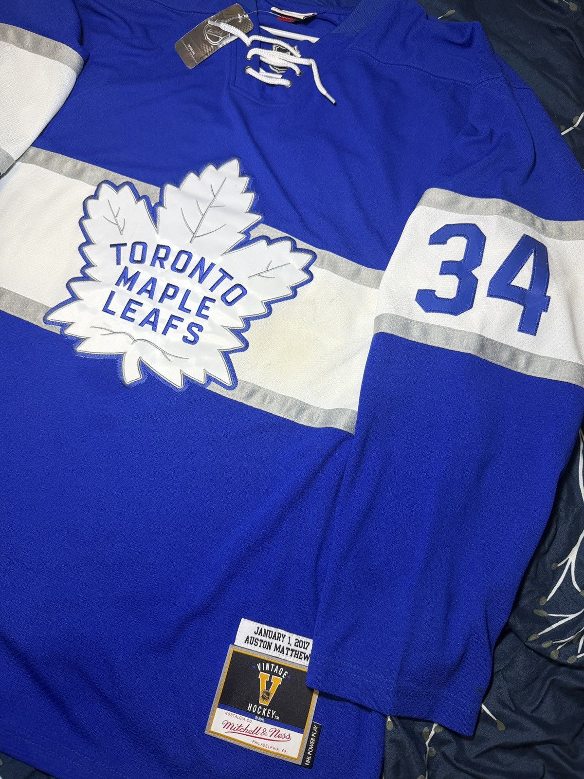 Mitchell & Ness Toronto Maple Leafs Auston Matthews NHL Jersey Size US XXL / EU 58 / 5 - 4 Thumbnail