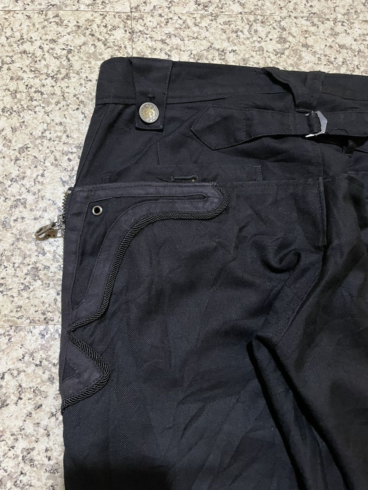 PPFM PPFM Archival Multi-Pocket Bondage Pants - SAMPLE Piece Size US 31 - 14 Thumbnail