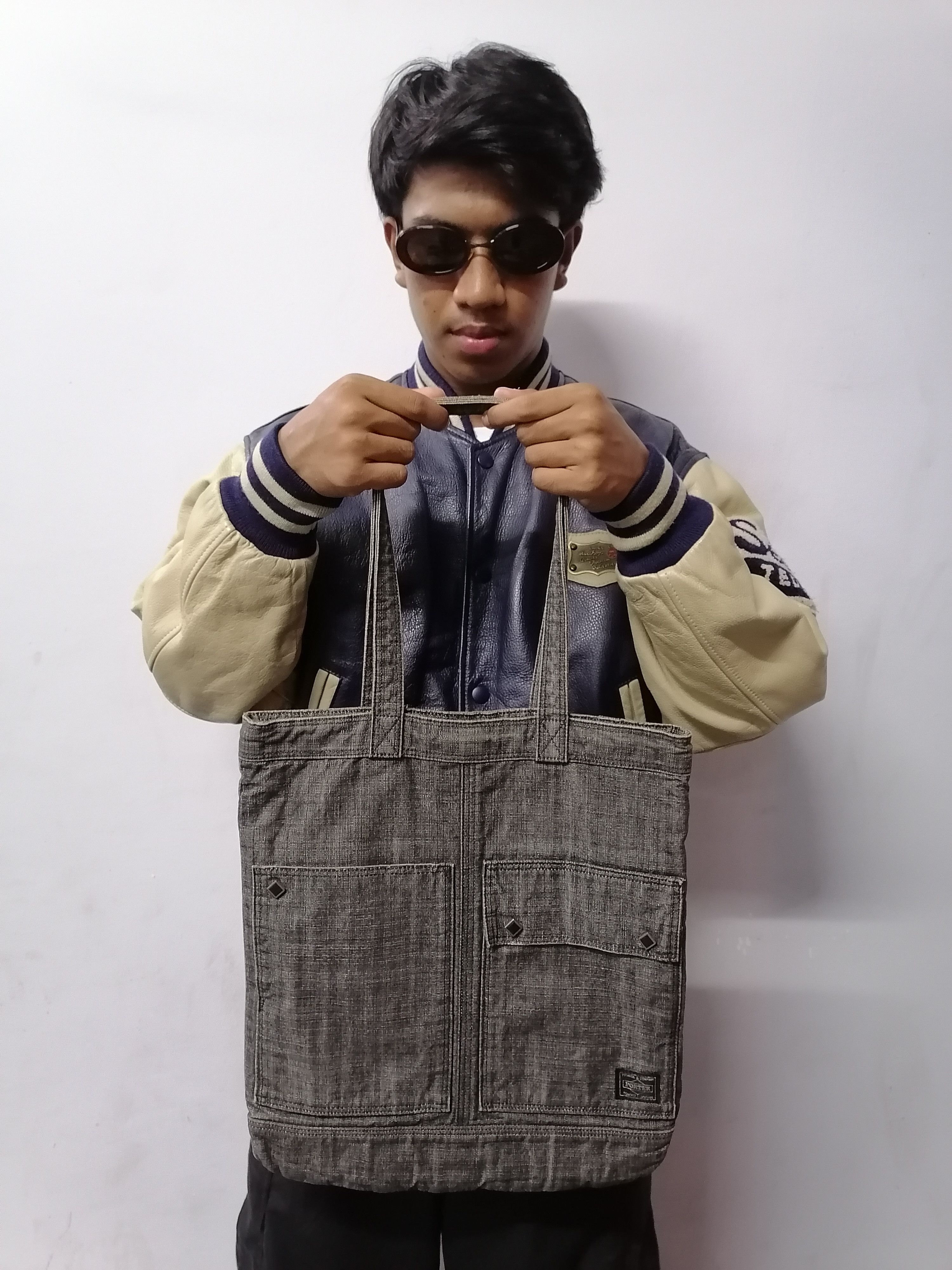 Porter Porter Yoshida & Co Denim Tote Bag Size ONE SIZE - 3 Thumbnail