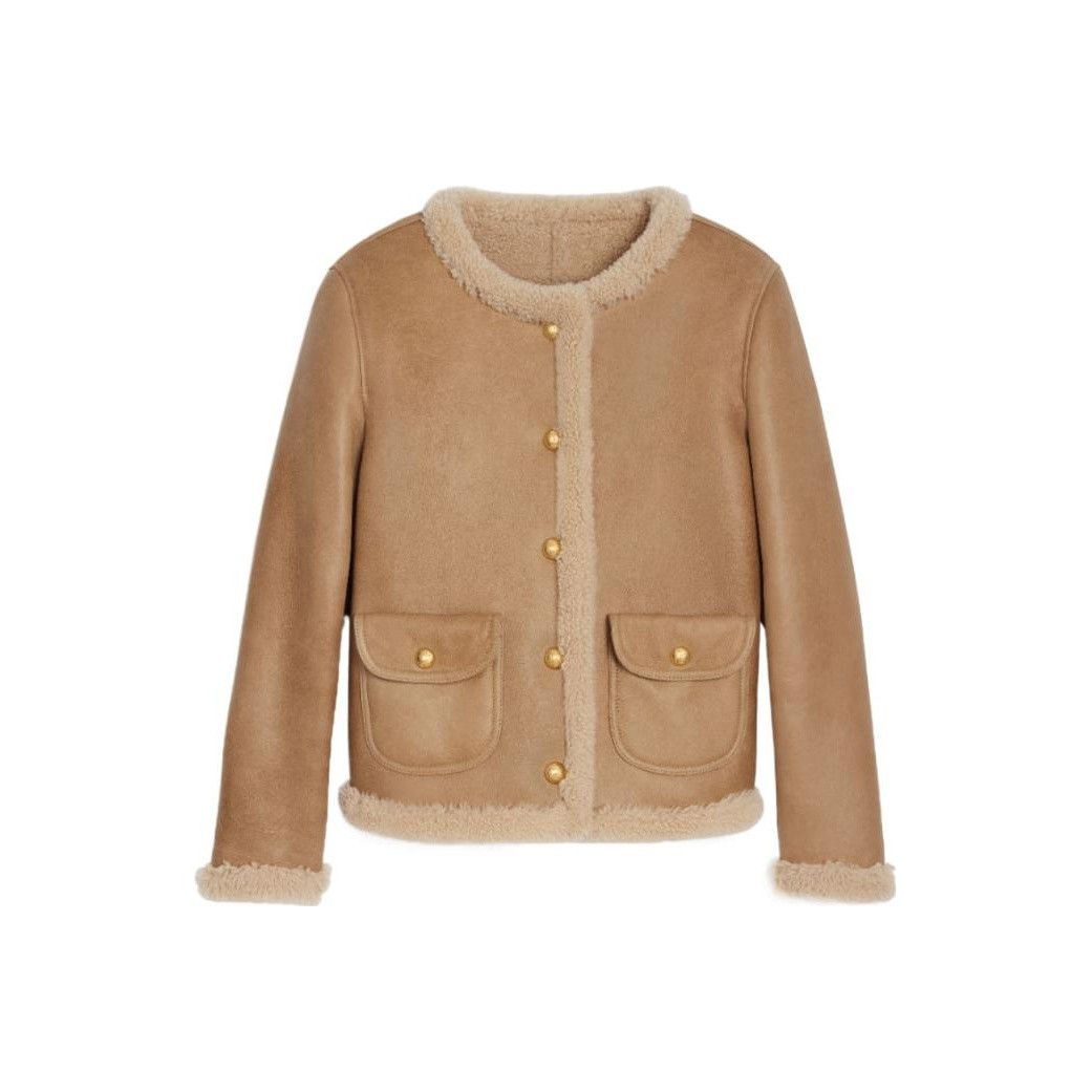 Celine CELINE Lambskin Shearling Jacket Size 36 Size XS / US 0-2 / IT 36-38 - 1 Thumbnail