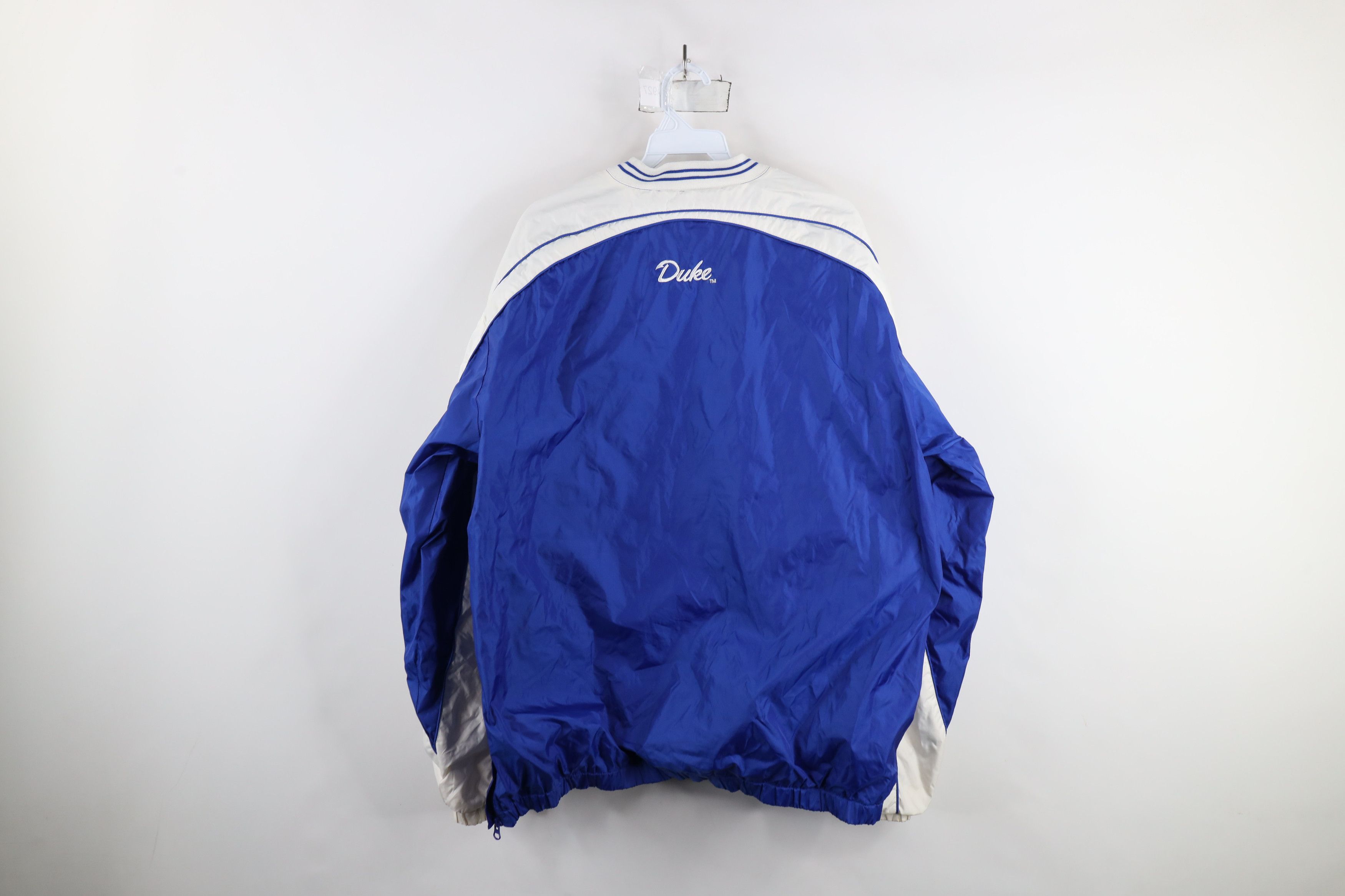Vintage Vintage 90s University Lined Pullover Windbreaker Jacket Size US L / EU 52-54 / 3 - 12 Thumbnail
