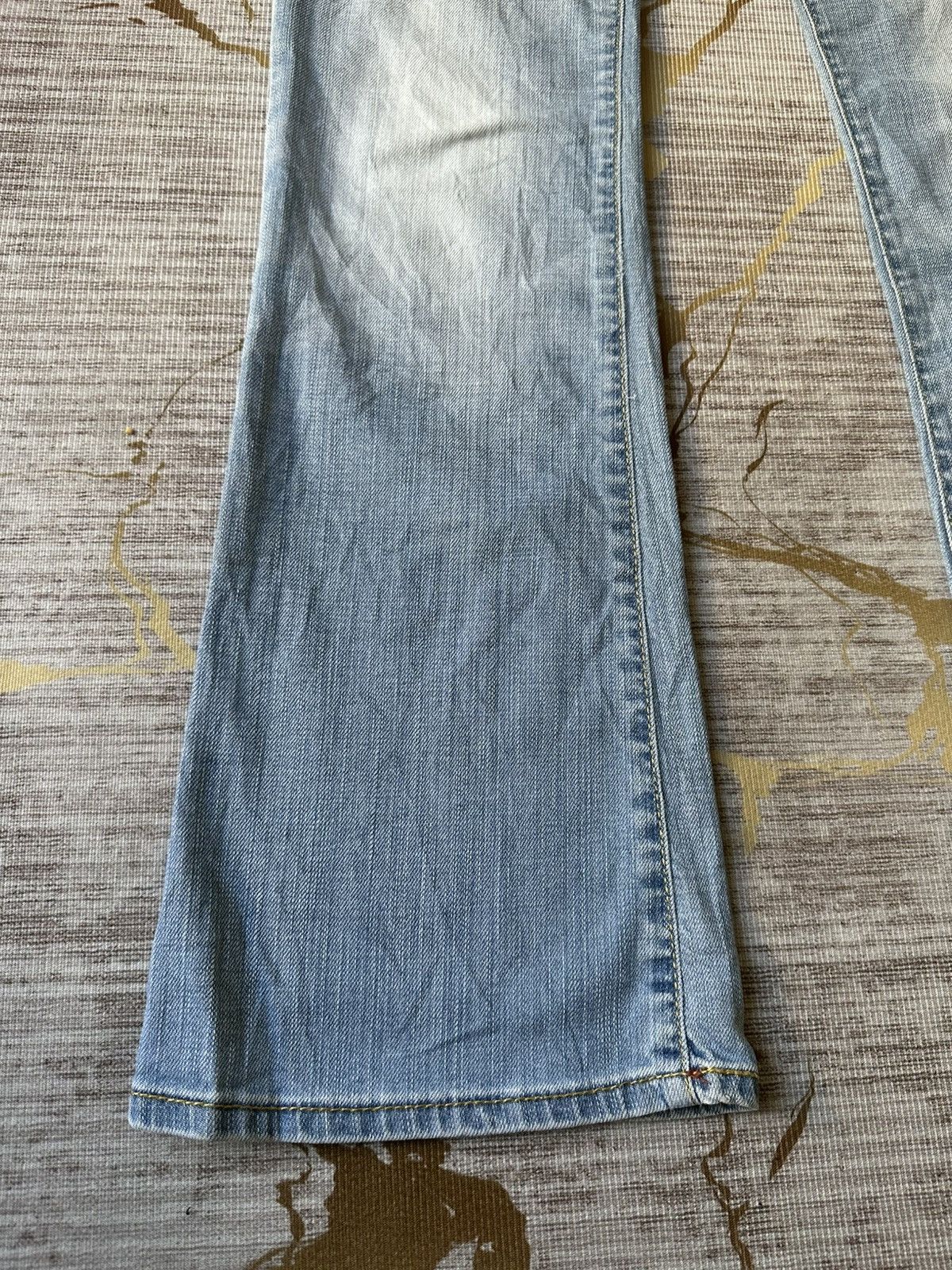 Miss Sixty FLARE Miss Sixty Faded Blue Jeans Size 28" / US 6 / IT 42 - 7 Thumbnail