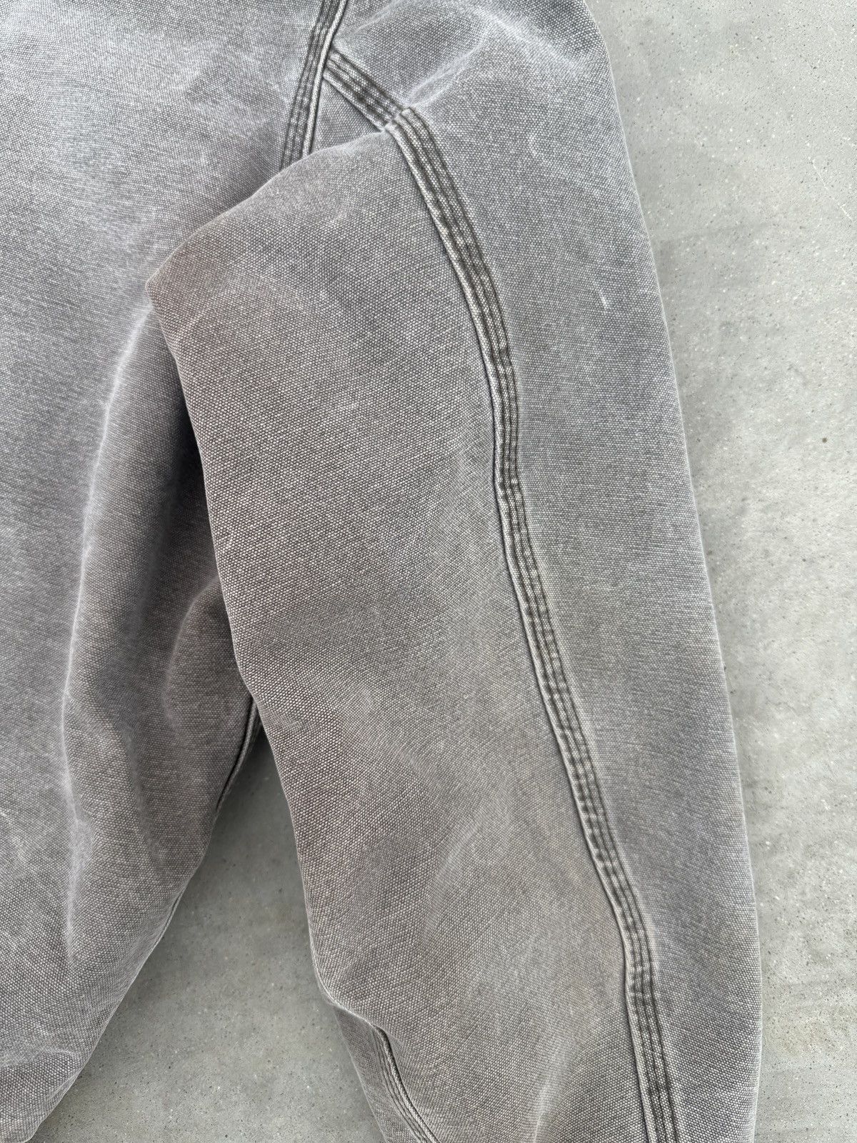 Carhartt × Vintage Vintage 90s Carhartt Hooded Jacket Size XL Greyish Brown Size US XL / EU 56 / 4 - 11 Thumbnail