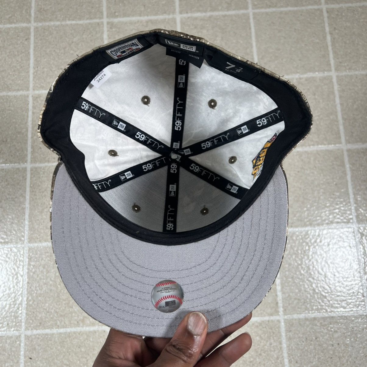New Era New York Yankees 1999 World Series Hat Camo NY Cap 7 7/8 Size ONE SIZE - 6 Thumbnail