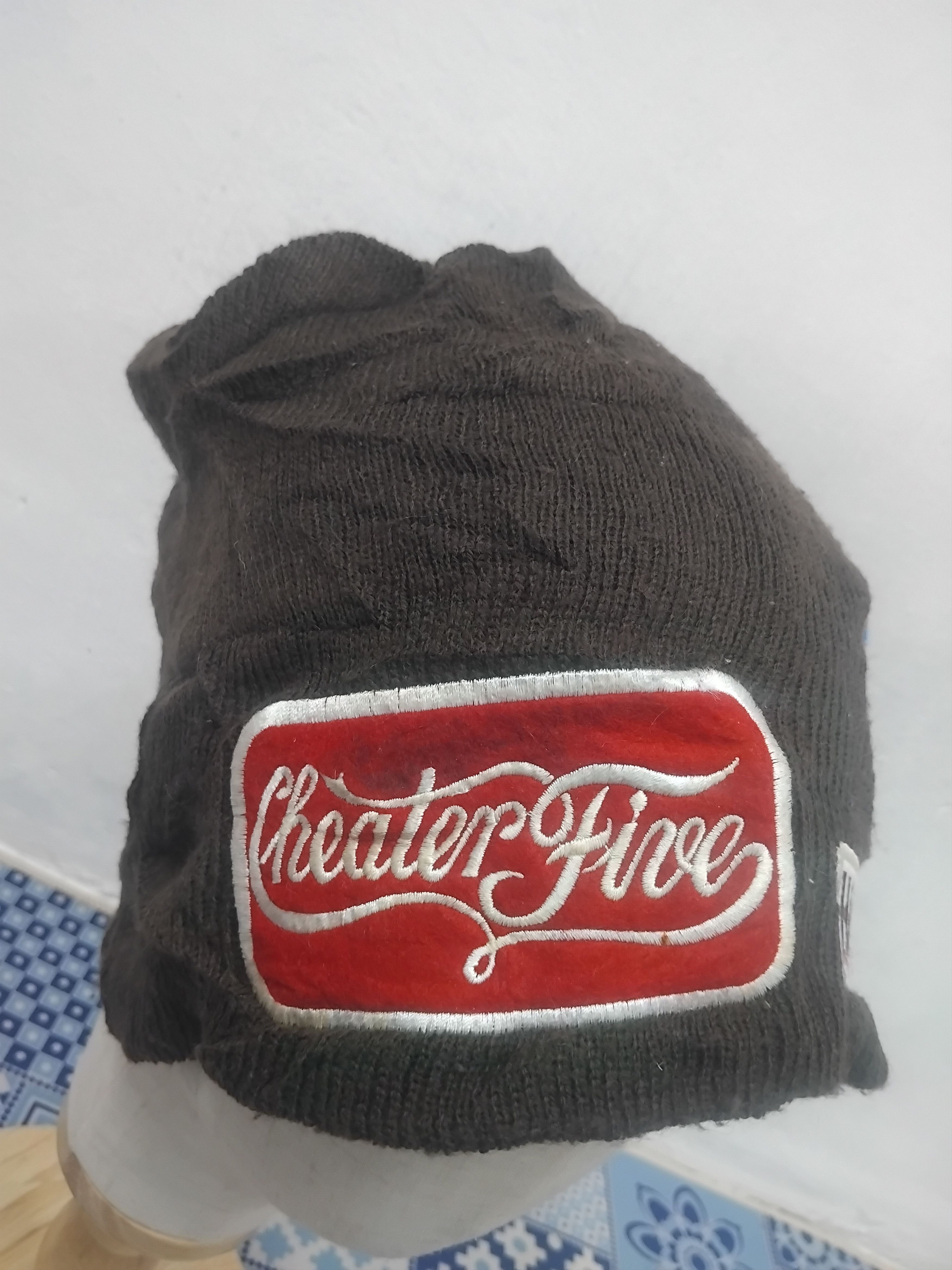 Japanese Brand Patches chocolate beanie Size ONE SIZE - 7 Thumbnail
