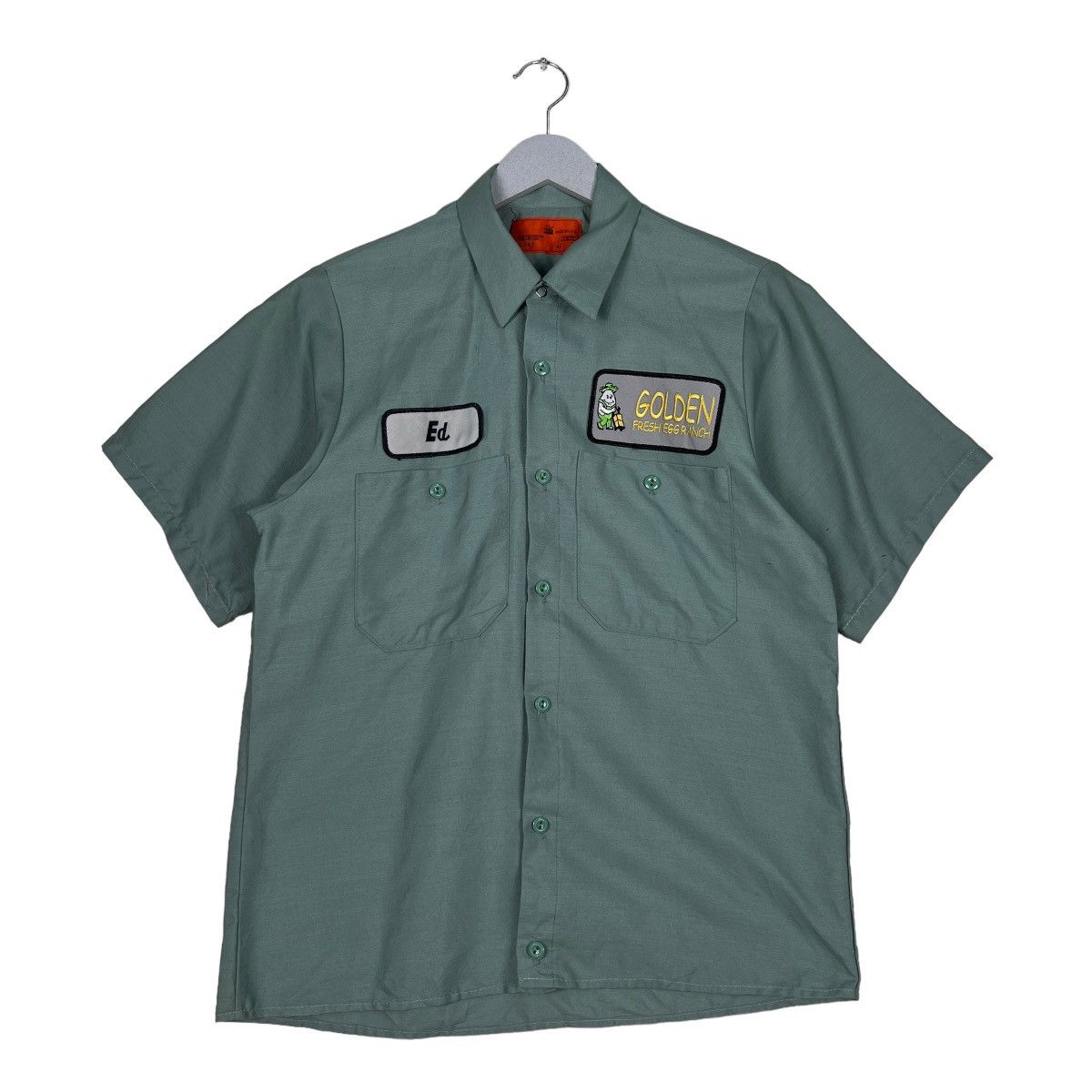 Vintage 🔥 VINTAGE WORKER SHIRT MADE IN USA Size US S / EU 44-46 / 1 - 1 Thumbnail