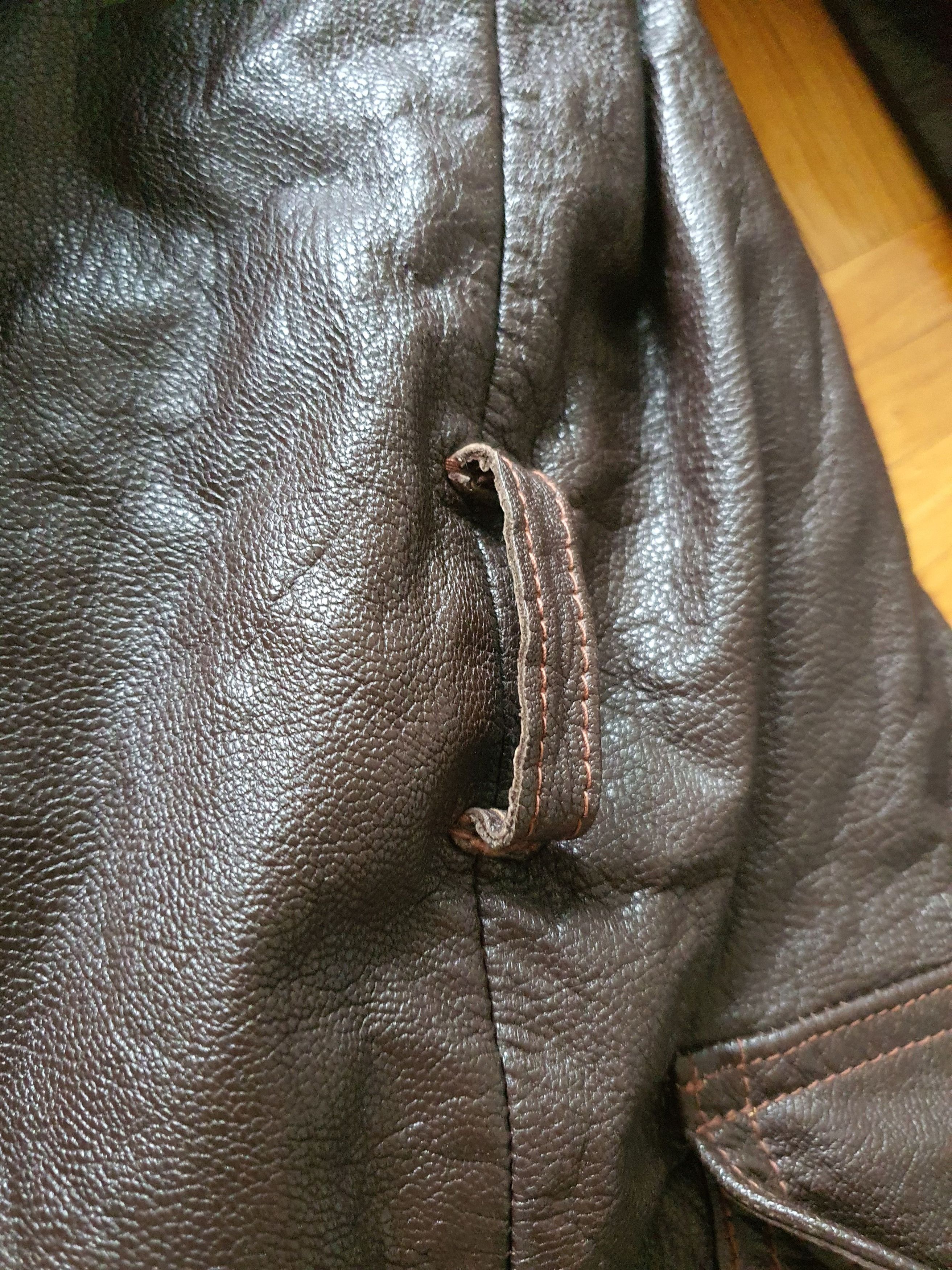 Vintage JANCO (Jansson & Co.) - Vintage Goat Leather Peacoat Jacket Size US XXL / EU 58 / 5 - 9 Thumbnail