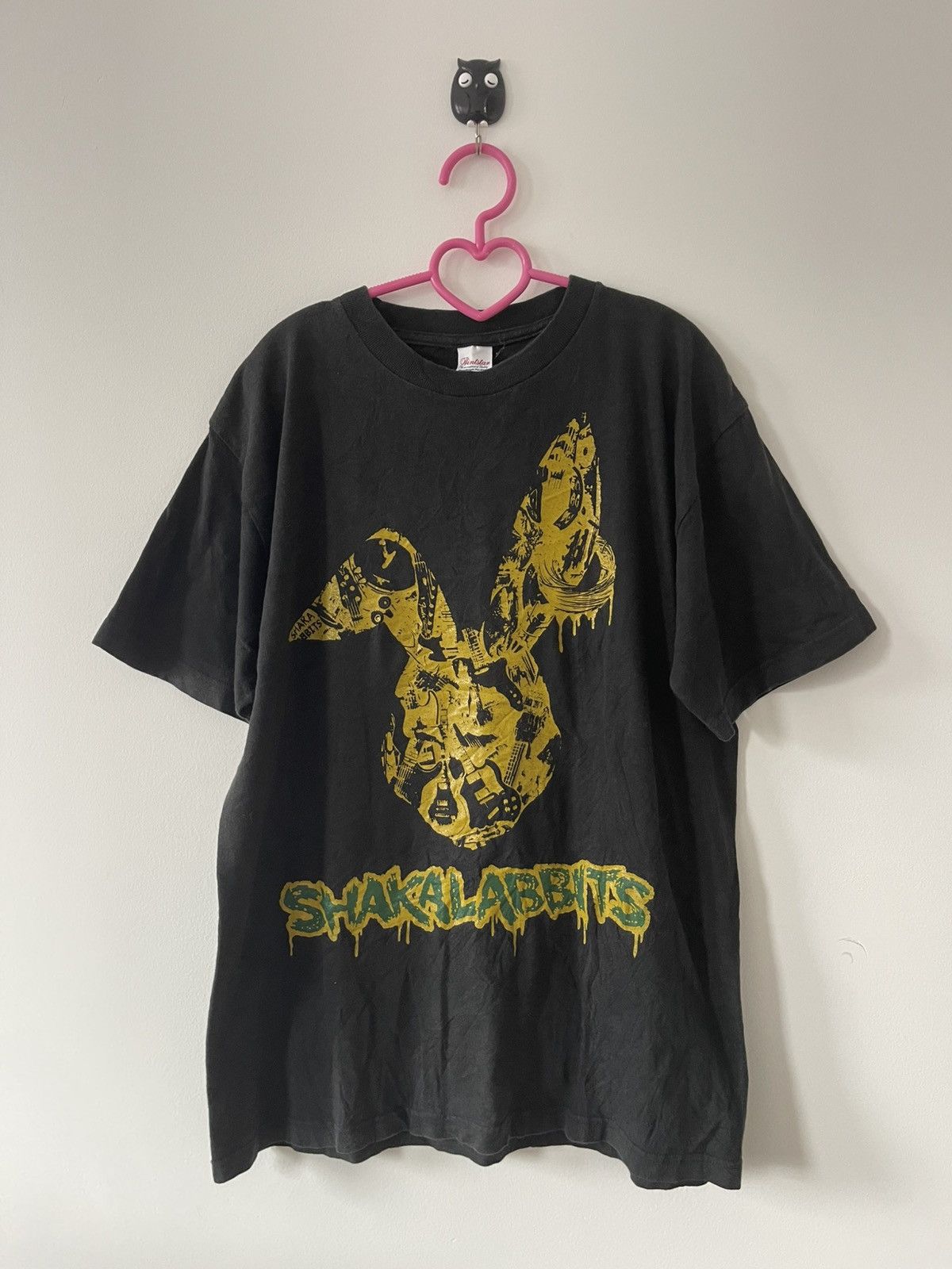 Band Tees Rare Vintage SHAKALABBITS Japan Rock Band Size US L / EU 52-54 / 3 - 1 Thumbnail