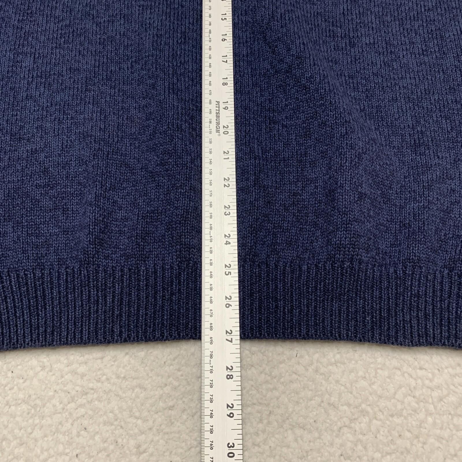 Izod Izod Men's XL Blue Green Argyle Knit Sweater Crew Neck Size US XL / EU 56 / 4 - 10 Thumbnail