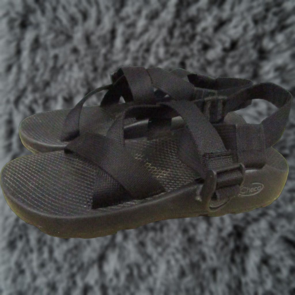Chaco VINTAGE Chaco Banded Z/Cloud Sz US 9 M EU 42 Men's Sports Sandals Solid Black JCH106829 Size US 8 / IT 38 - 1 Thumbnail