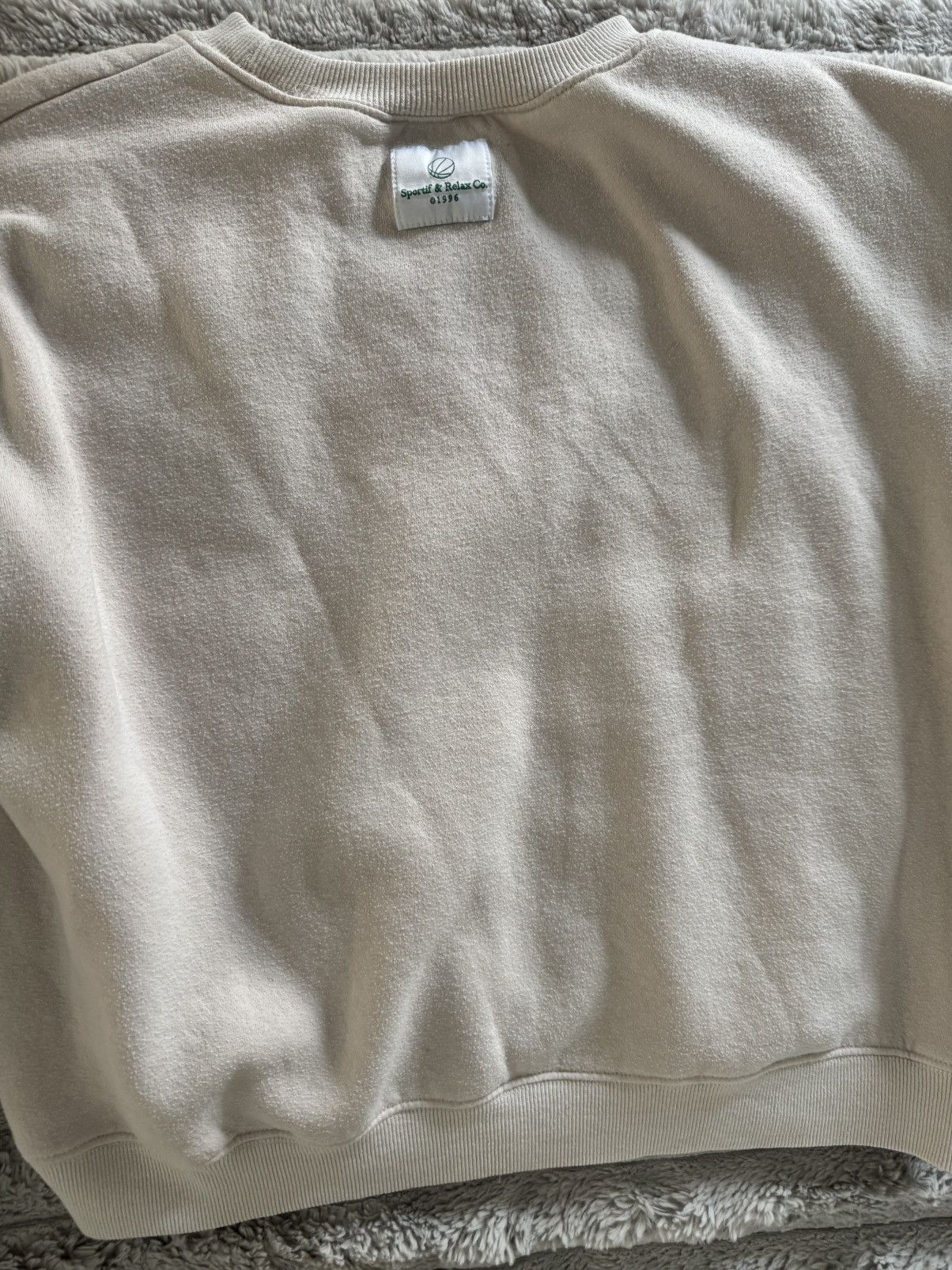 PRINCESS POLLY princess polly mvp oversized crewnec cream sportif off white Size M / US 6-8 / IT 42-44 - 16 Thumbnail