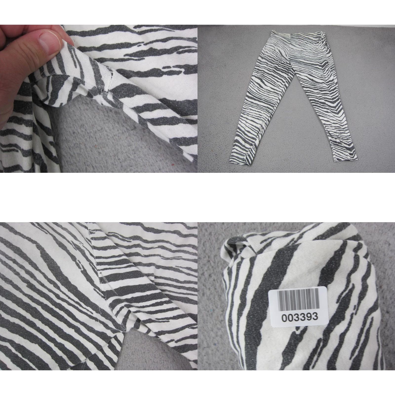 Vintage VINTAGE Zubaz Pants Mens M Black Zebra 90s Tapered Drawstring Animal Print Handmade: No Size US 31 - 10 Thumbnail