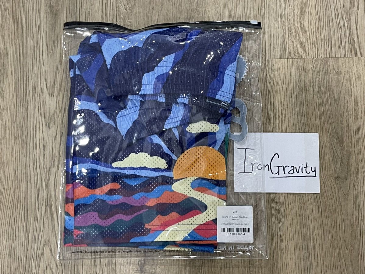 Eric Emanuel Eric Emanuel Basic Mesh Shorts Sunset Size M Medium Blue Size US 32 / EU 48 - 2 Thumbnail