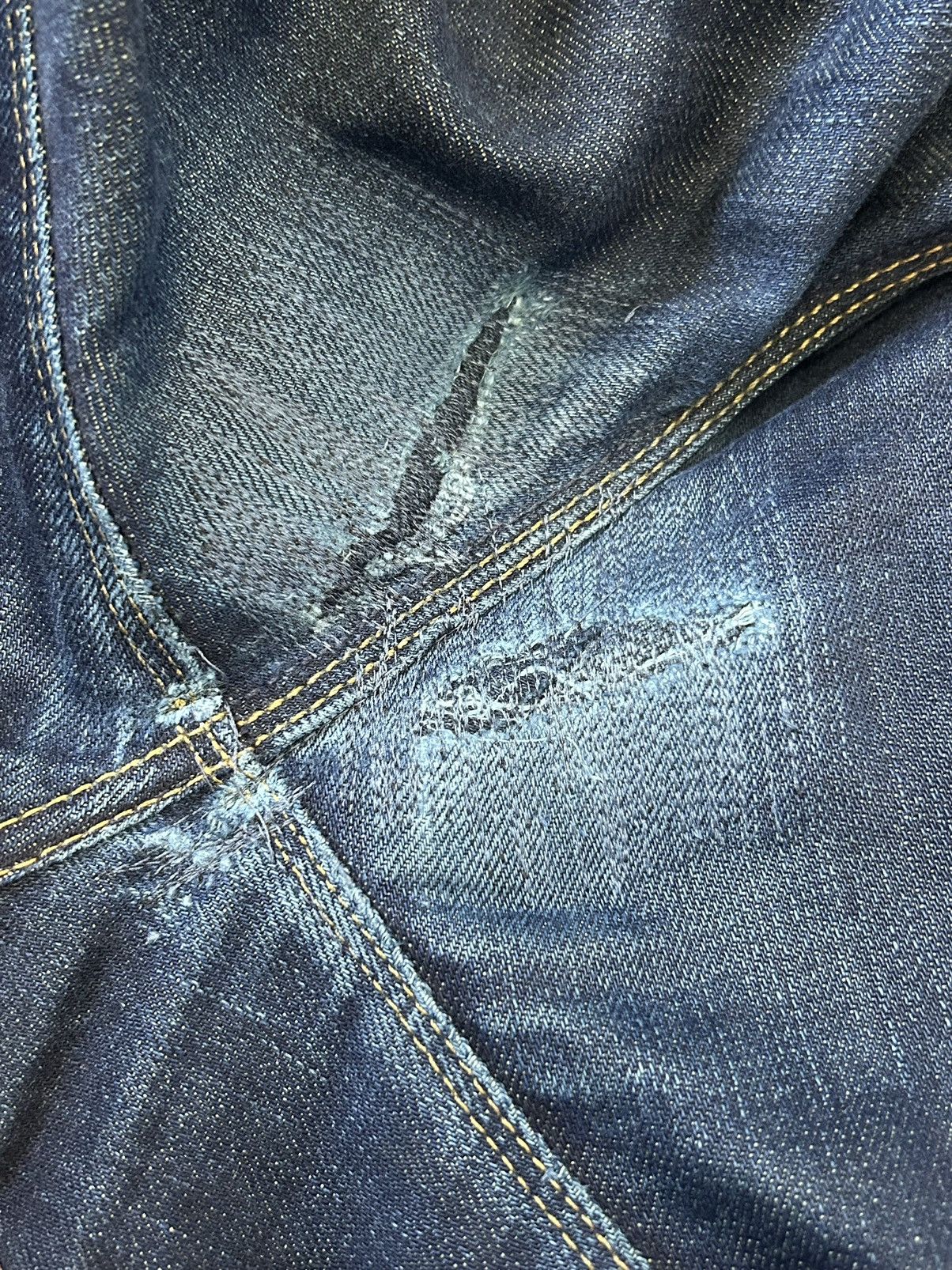 Japanese Brand × Raleigh Denim Raleigh Denim Graham Selvage Raw Original Size 31 Size US 31 - 21 Thumbnail