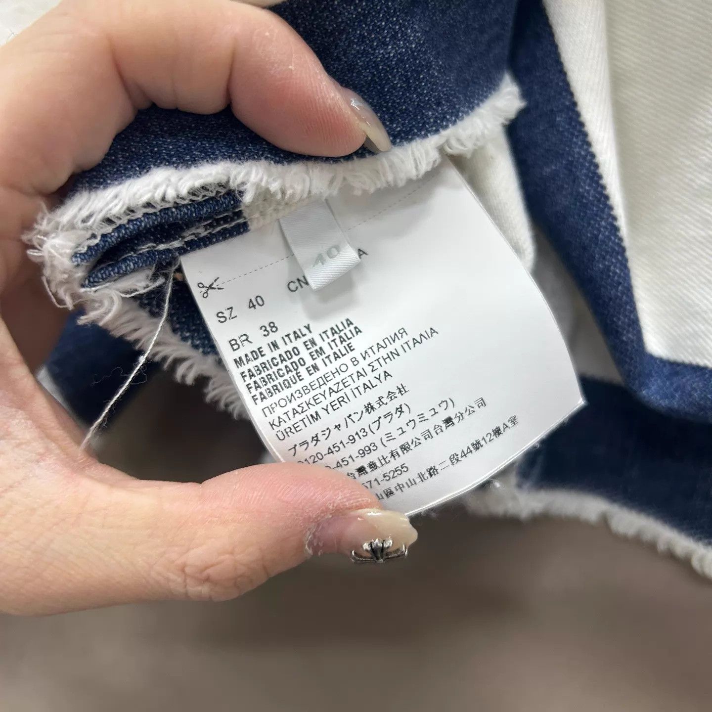 Prada Prada Denim Sweaters New With Tags 40 Size S / US 4 / IT 40 - 5 Thumbnail