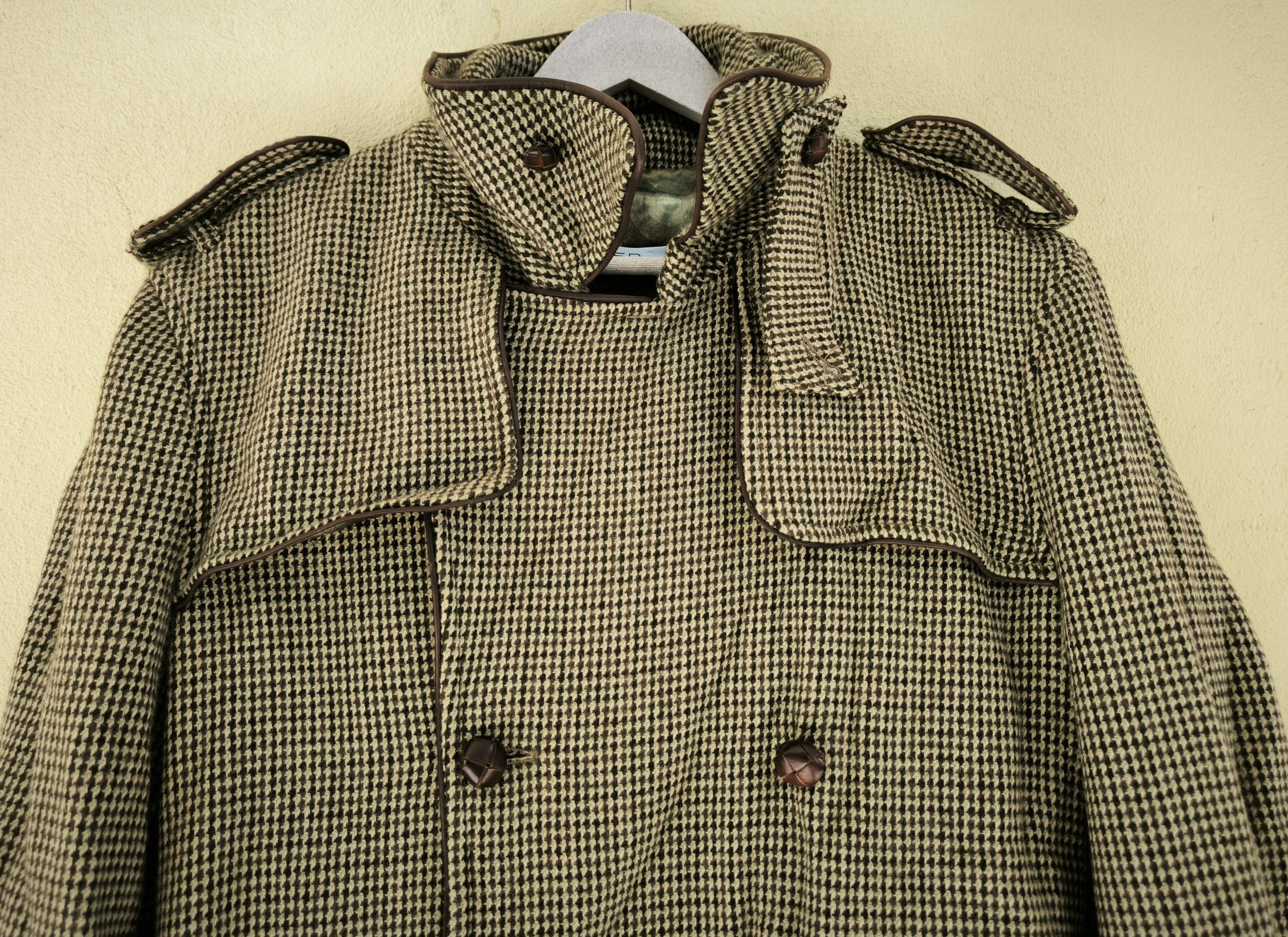 RED Valentino RED VALENTINO houndstooth double breasted trenchcoat Size XL / US 12-14 / IT 48-50 - 2 Thumbnail