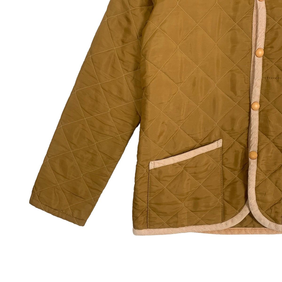 Japanese Brand Levenham Leisure Designer Life style Quilted Jacket Size S / US 4 / IT 40 - 4 Thumbnail
