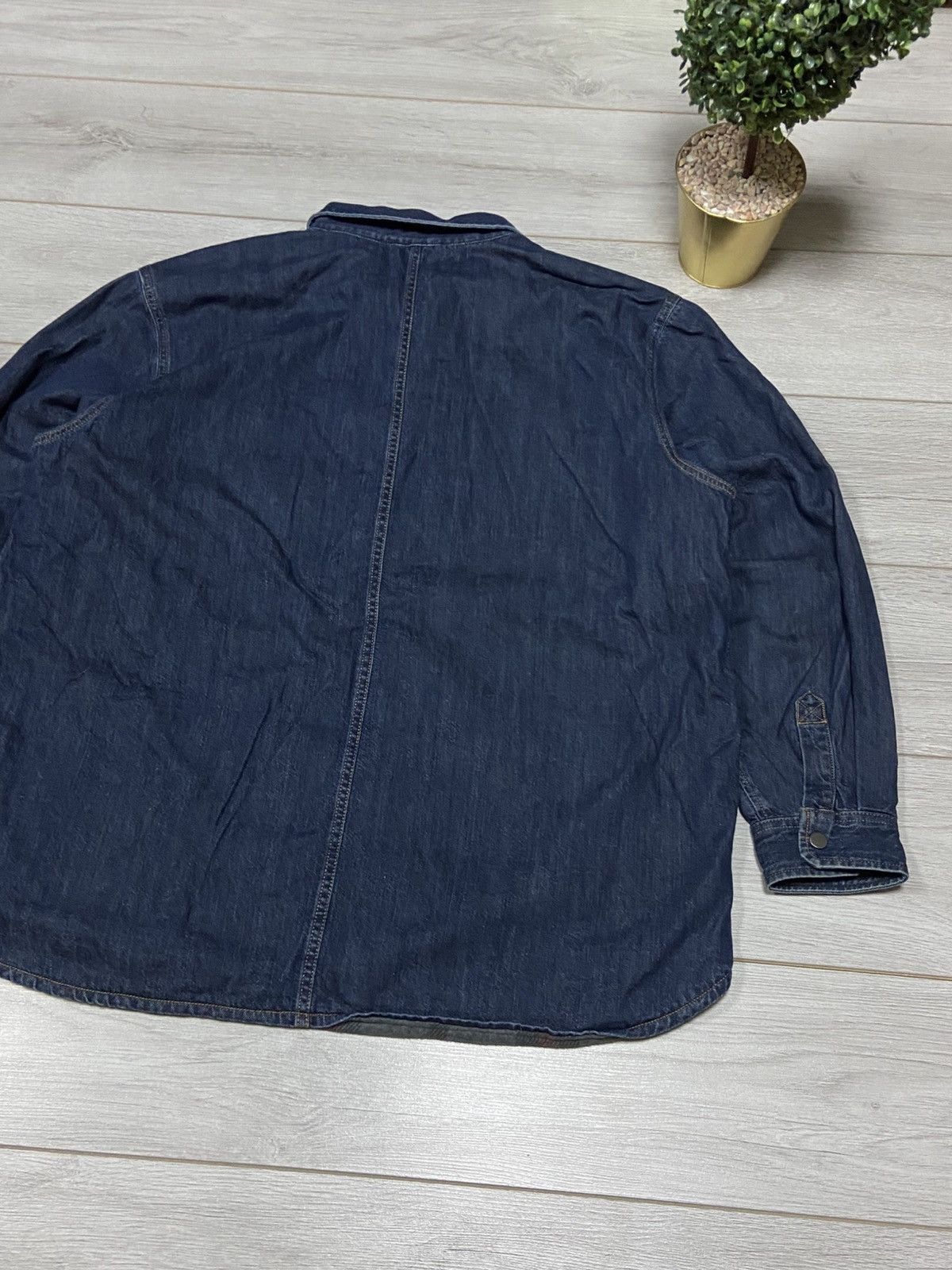Carhartt Carhartt insulated lined denim jacket shirt buttons pockets Size US XXL / EU 58 / 5 - 11 Thumbnail