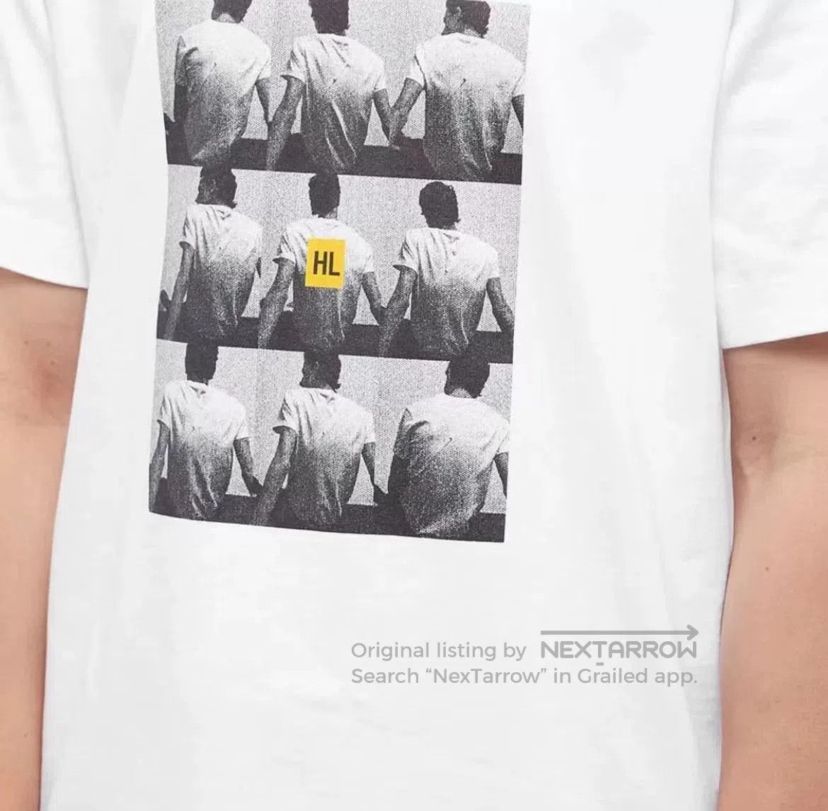 Helmut Lang Helmut Lang Portrait Print T-Shirt. Size US L / EU 52-54 / 3 - 7 Thumbnail