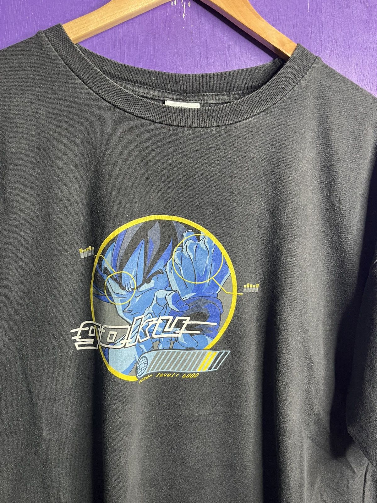 Vintage Vintage 90s Dragonball Z Goku power level t-shirt Size US XL / EU 56 / 4 - 3 Thumbnail