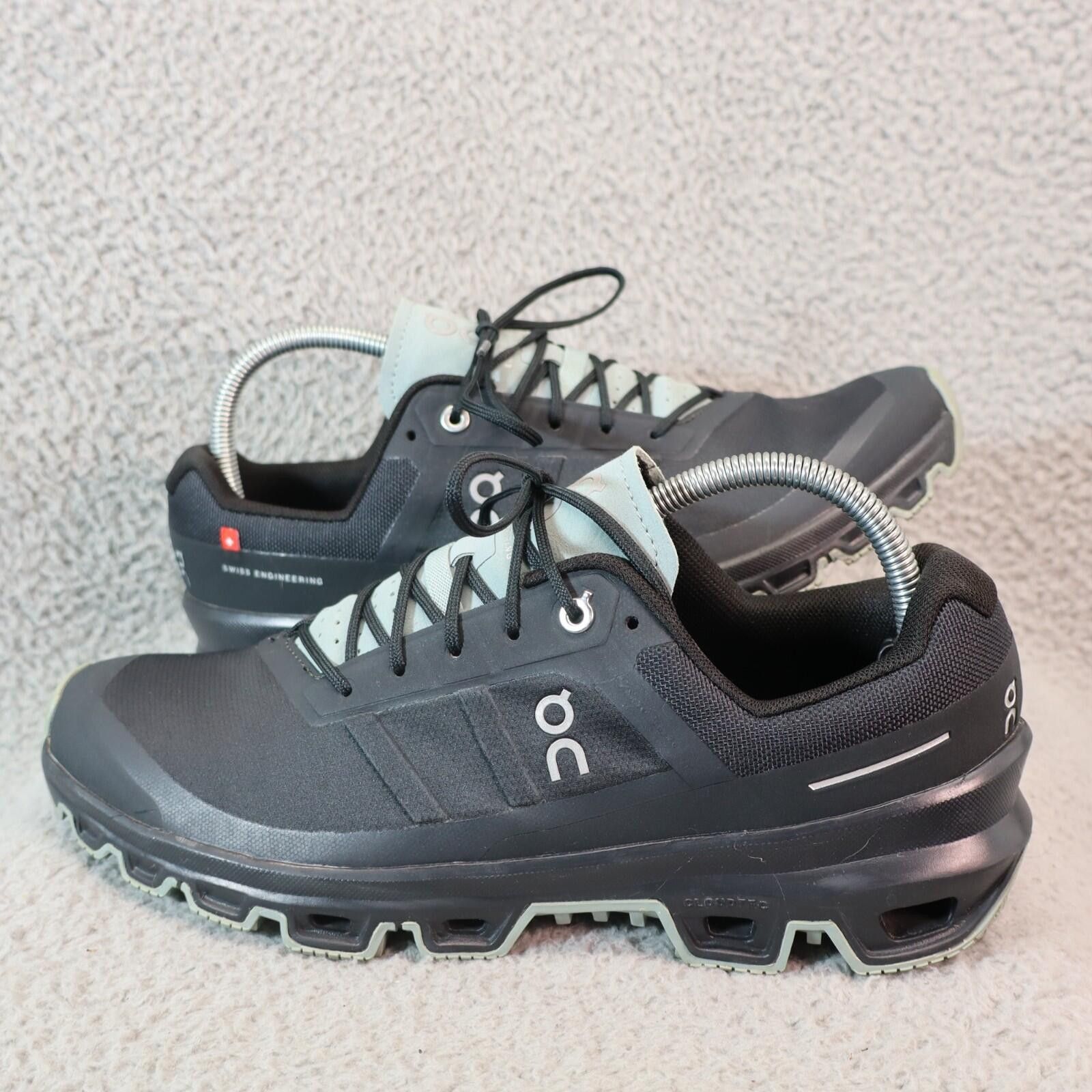 On On Cloud Cloudventure Peak Trail Shoes Womens Sz 10.5 Black Size US 10.5 / IT 40.5 - 1 Thumbnail