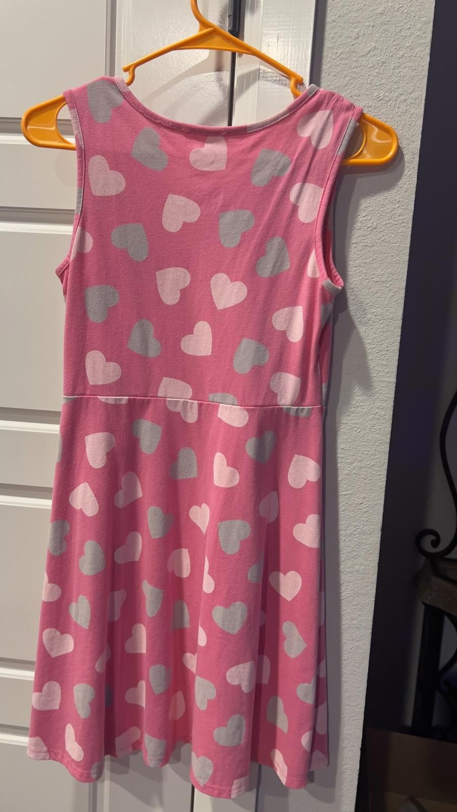 Other Wonder Nation Pink Heart Print Dress - Size XL/XXG Size XL / US 12-14 / IT 48-50 - 2 Thumbnail