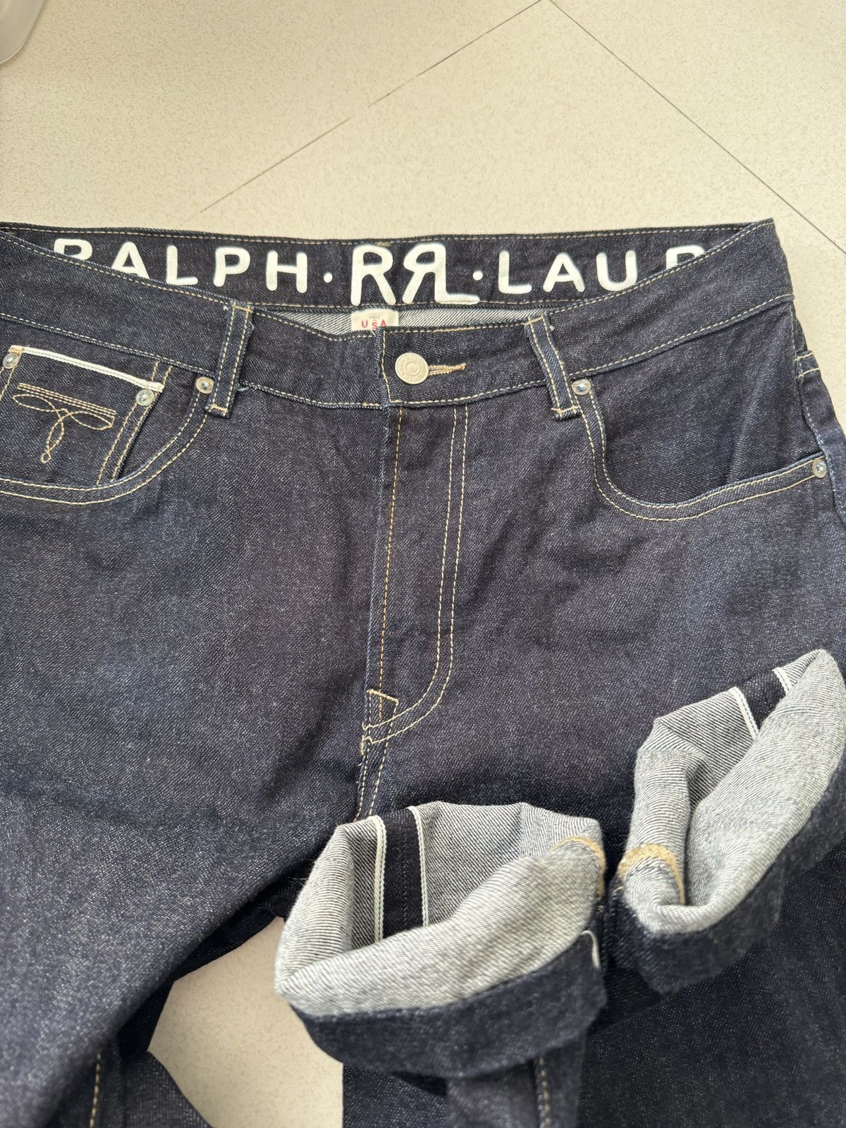 RRL Ralph Lauren Double RL Selvedge Denim Size US 32 / EU 48 - 7 Thumbnail