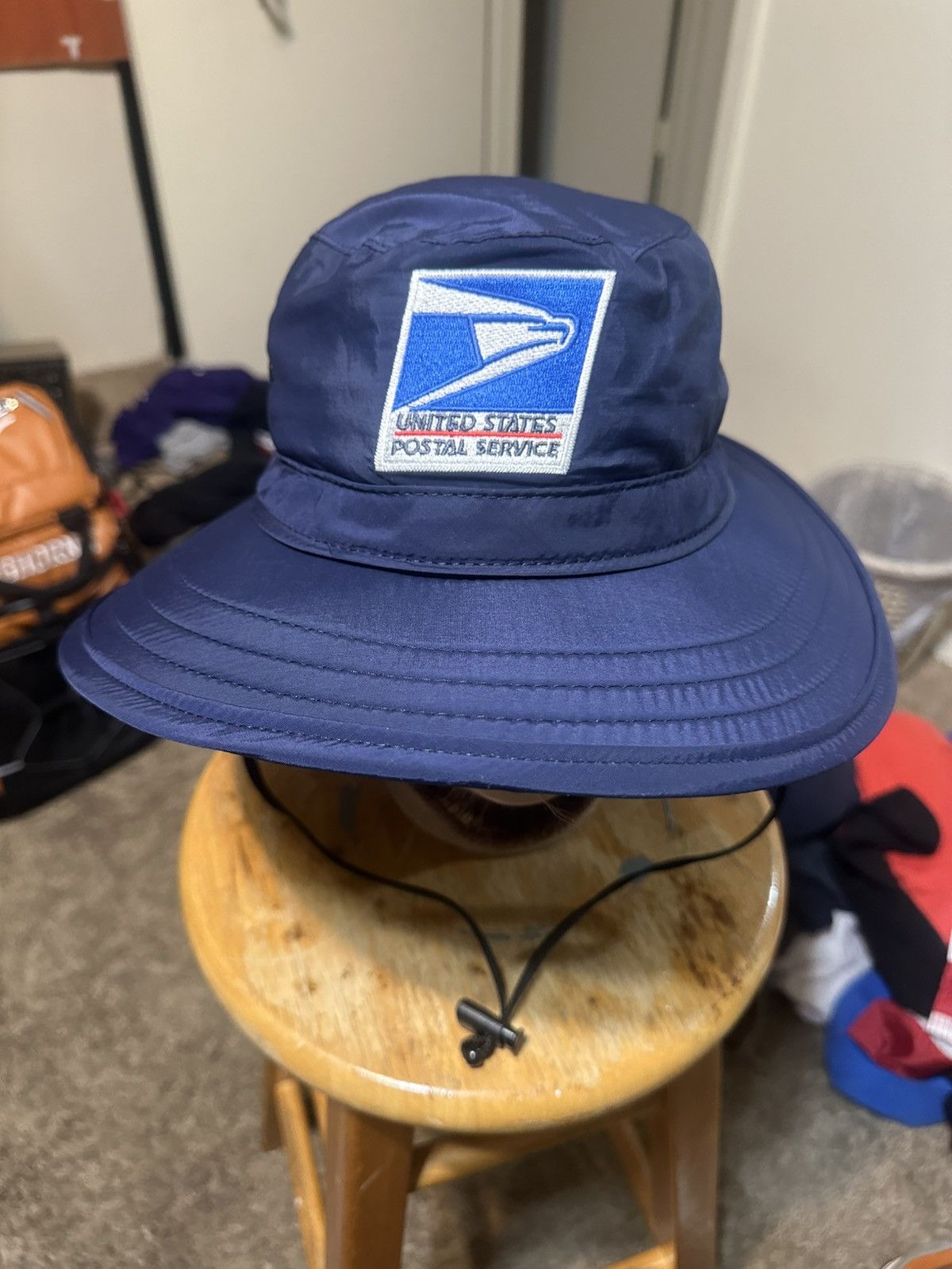 Anti Social Social Club Vintage USPS Mailman “triple navy” bucket hat 90s Size ONE SIZE - 2 Thumbnail