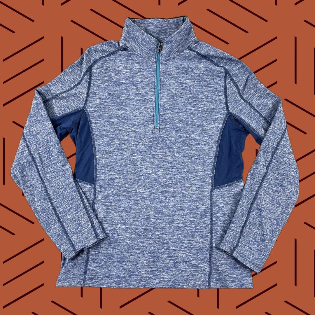 Lululemon LULULEMON Jacket Mens Small - Medium Surge 1/2 Zip Pullover Blue Golf Preppy L/S Size US M / EU 48-50 / 2 - 1 Thumbnail
